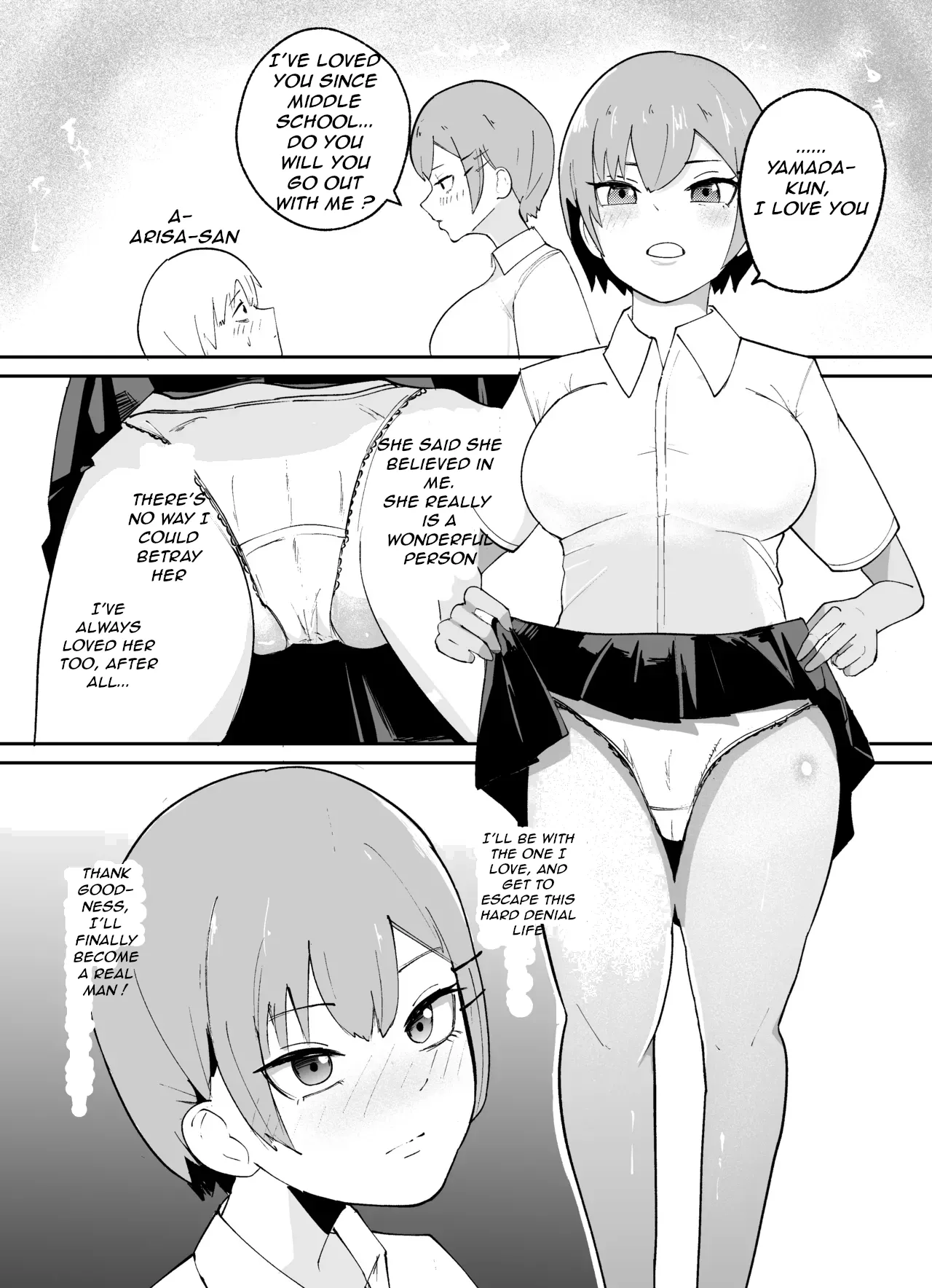 How to Discipline Small-dicked Men ~ Tanshou Danshi no Shitsukekata EN page 34 original parody - big breasts chastity belt hentai manga - read online free