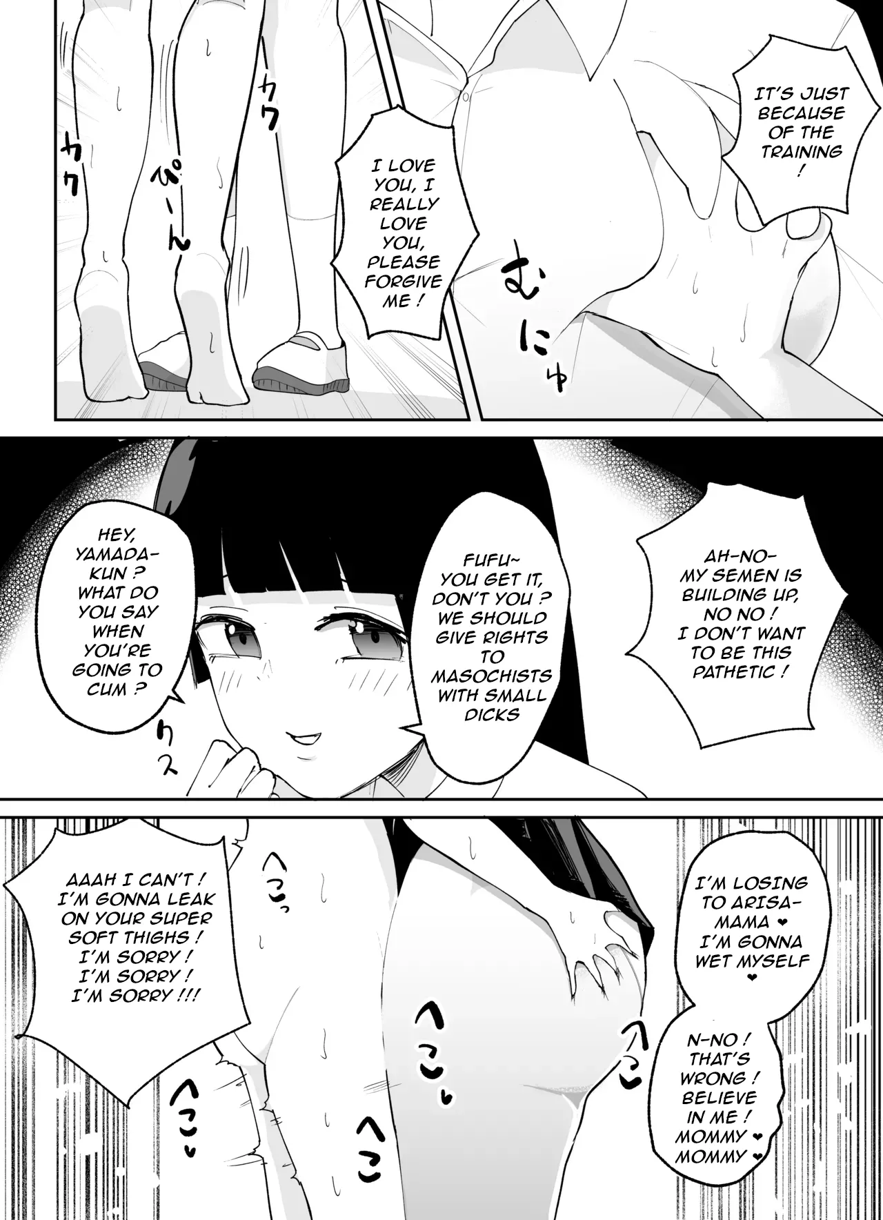 How to Discipline Small-dicked Men ~ Tanshou Danshi no Shitsukekata EN page 36 original parody - sole male paizuri hentai manga - read online free