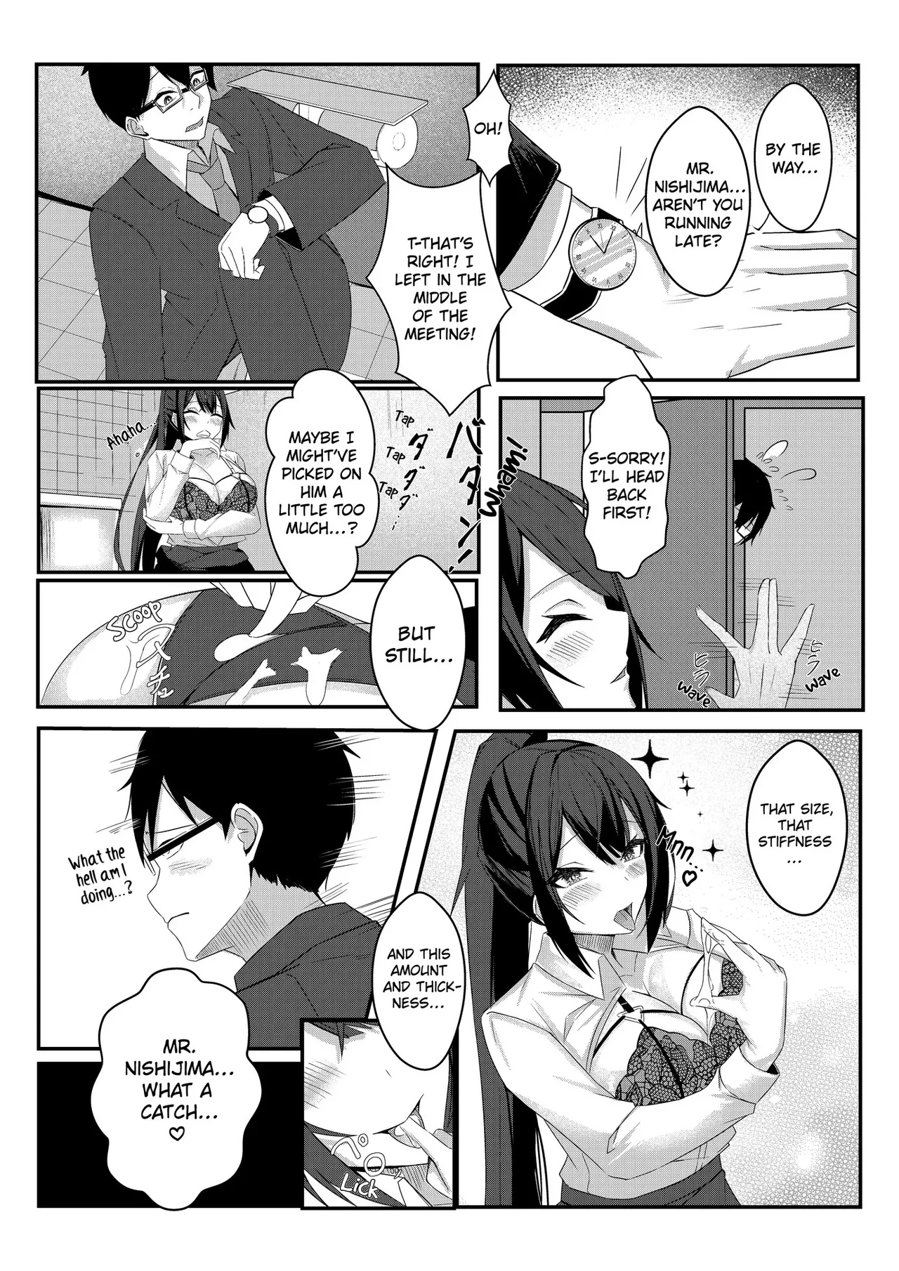 Kyou kara Ladies Shitagi Brand no Producer o Makasaremashita. | Assigned To Produce a Women's Underwear Brand. page 22 original parody - business suit big breasts hentai manga - read online free