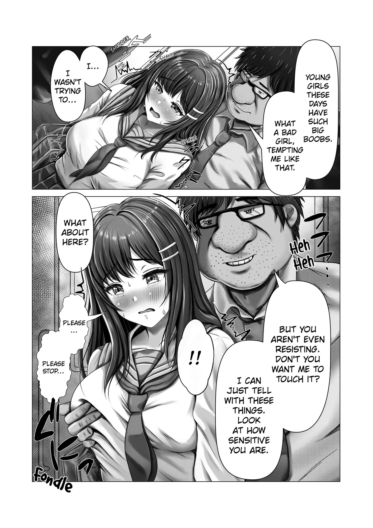 Chikan Oji-san Choukyou Nikki | Being Molested and Trained by an Old Man. - Page 9