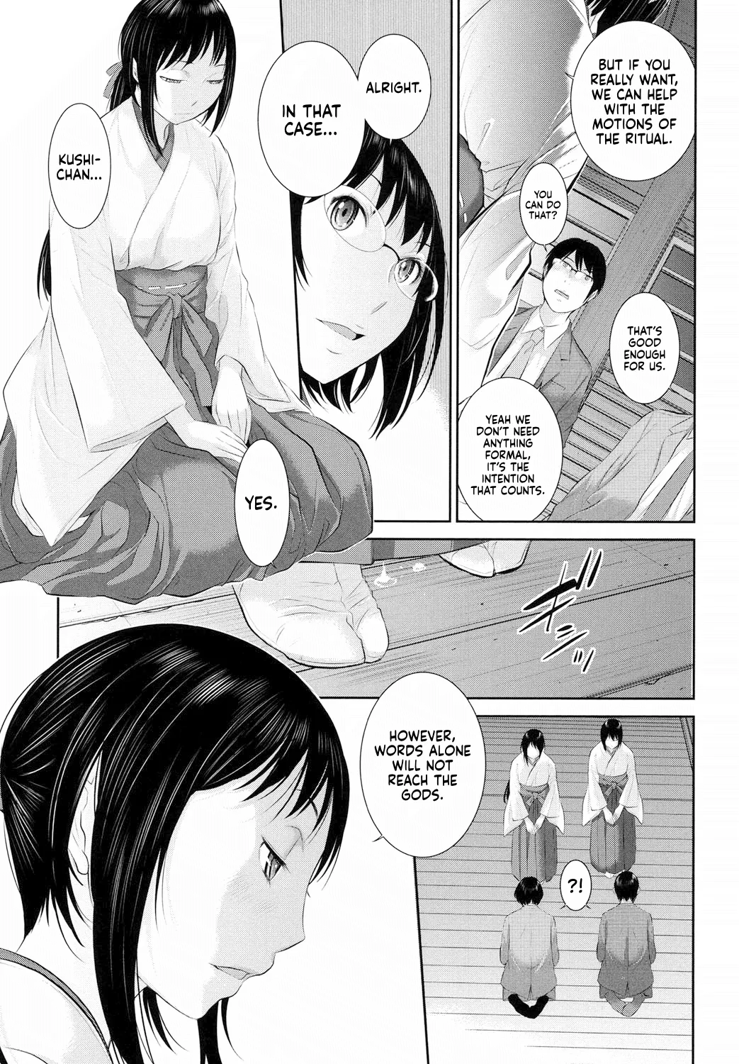 Miko no Iru Machi | The Town of Mikos page 117 - nakadashi stockings hentai manga - read online free