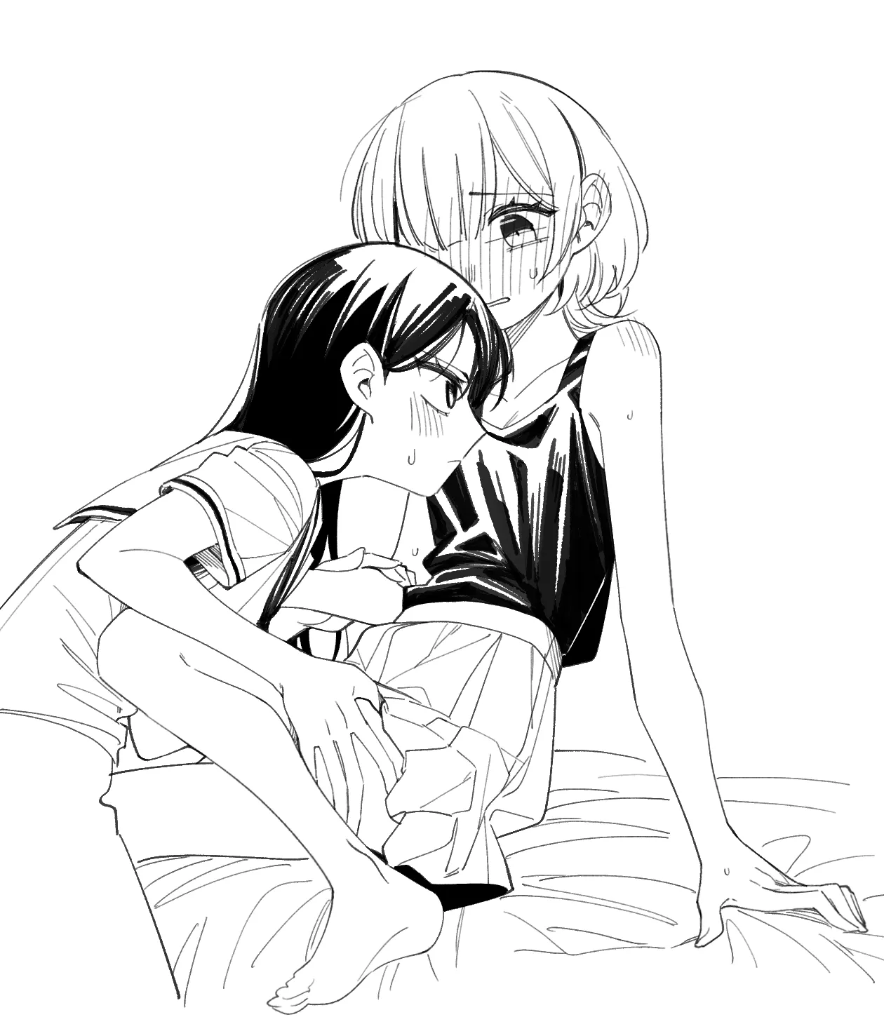 화석·雪猫驱姆扑花影，小希流淌潺潺声。（MYGO猫希同人·大份黍条与LC整合汉化组联合出品） page 18 featuring taki shiina bang dream parody - yuri females only hentai manga - read online free