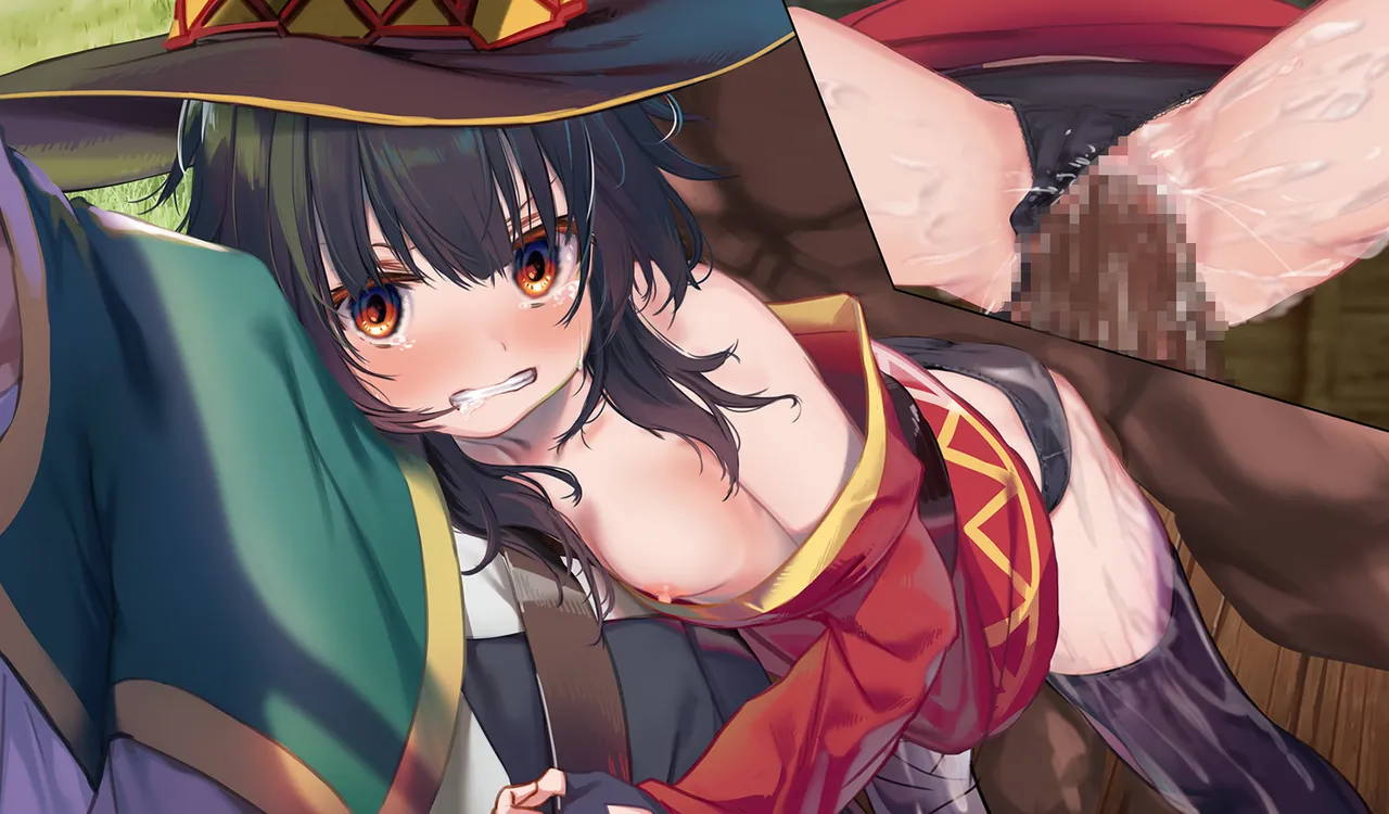 Megumin 1~5 page 173 featuring megumin kono subarashii sekai ni syukufuku o parody - witch group hentai manga - read online free