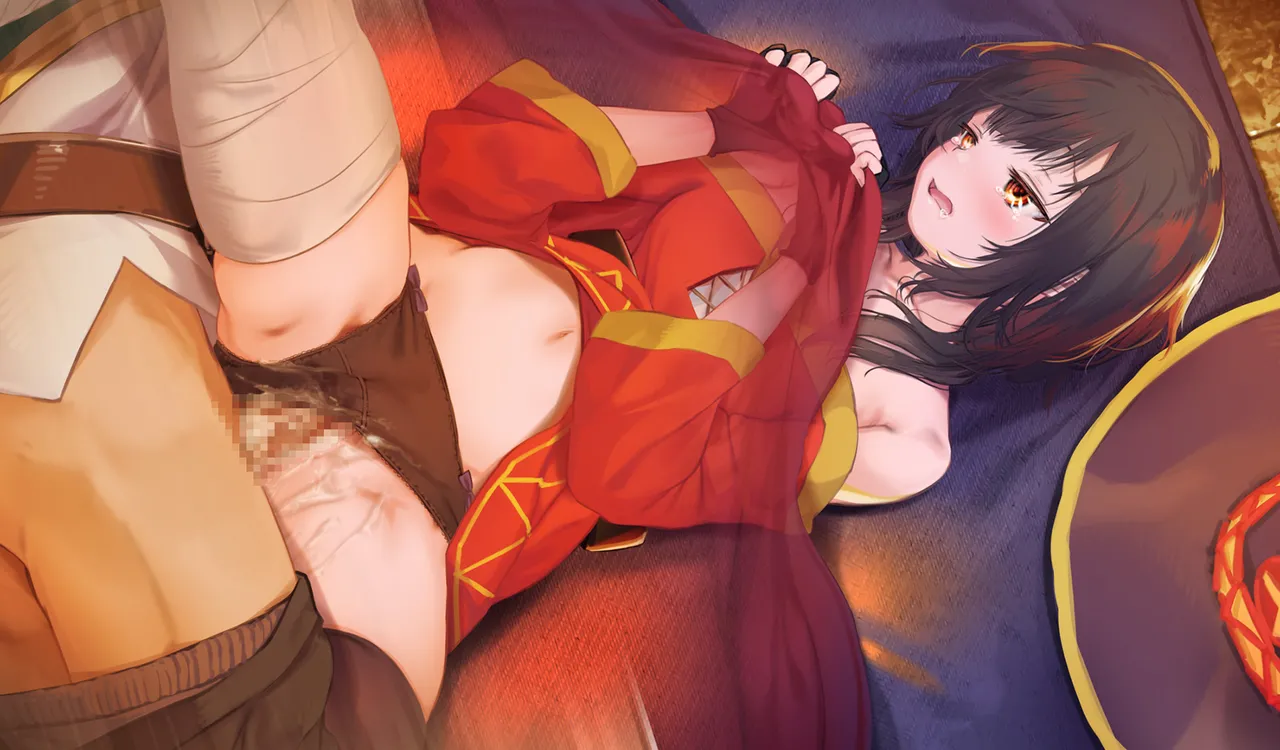 Megumin 1~5 page 196 featuring megumin kono subarashii sekai ni syukufuku o parody - witch group hentai manga - read online free