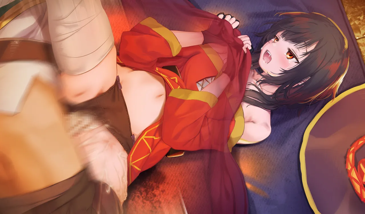 Megumin 1~5 page 201 featuring megumin kono subarashii sekai ni syukufuku o parody - witch group hentai manga - read online free