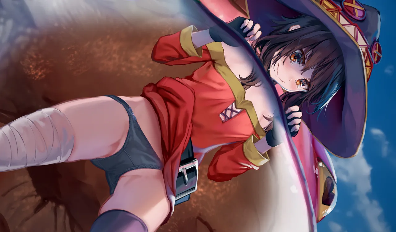 Megumin 1~5 page 36 featuring megumin kono subarashii sekai ni syukufuku o parody - witch group hentai manga - read online free