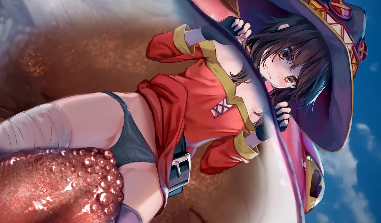 Megumin 1~5 page 37 featuring megumin kono subarashii sekai ni syukufuku o parody - witch group hentai manga - read online free