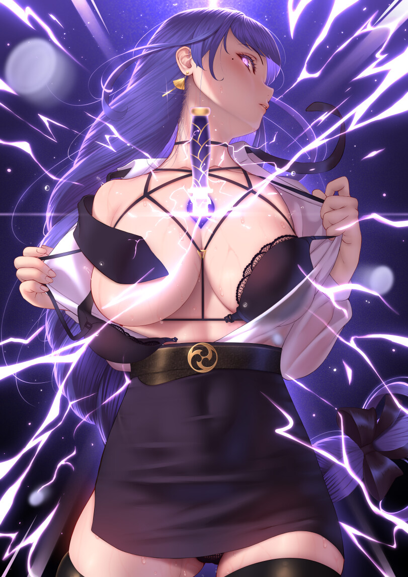 NC18 SKBondage Personal Collection page 71 featuring eula lawrence genshin impact parody - big breasts bondage hentai manga - read online free