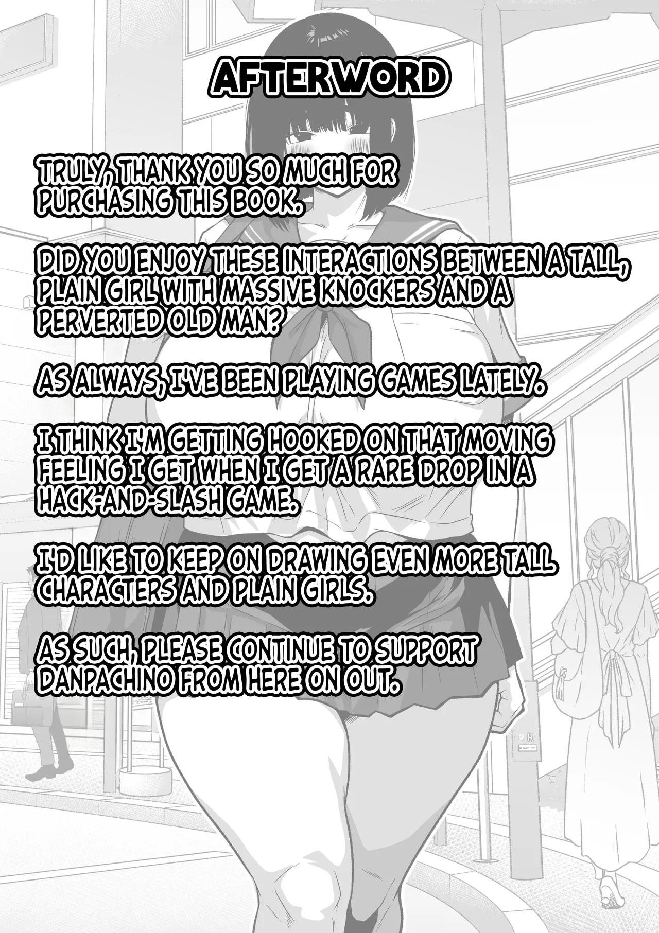 [Danpachino] Jimi Ochi ~Jimigao de Choushin Bakunyuu no Doutei Goroshi JK ga Papa-Katsu de Ossan ni Kairaku Ochi Saserareta Hanashi~ | Plain Fall ~Story About How a Plain-Faced, Tall Virgin-Killer Schoolgirl is Made to Lose Herself in Pleasure by Her Middle-Aged Sugar Daddy [English] {Doujins.com} page 24 original parody - sole female sole male hentai manga - read online free