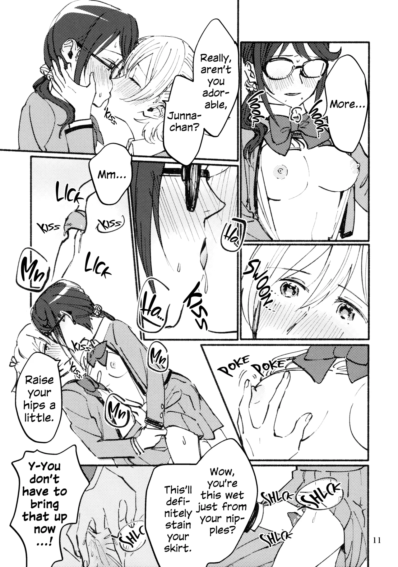 Omoide Make Love | Make Love and Memories page 12 featuring junna hoshimi shoujo kageki revue starlight parody - yuri females only hentai manga - read online free