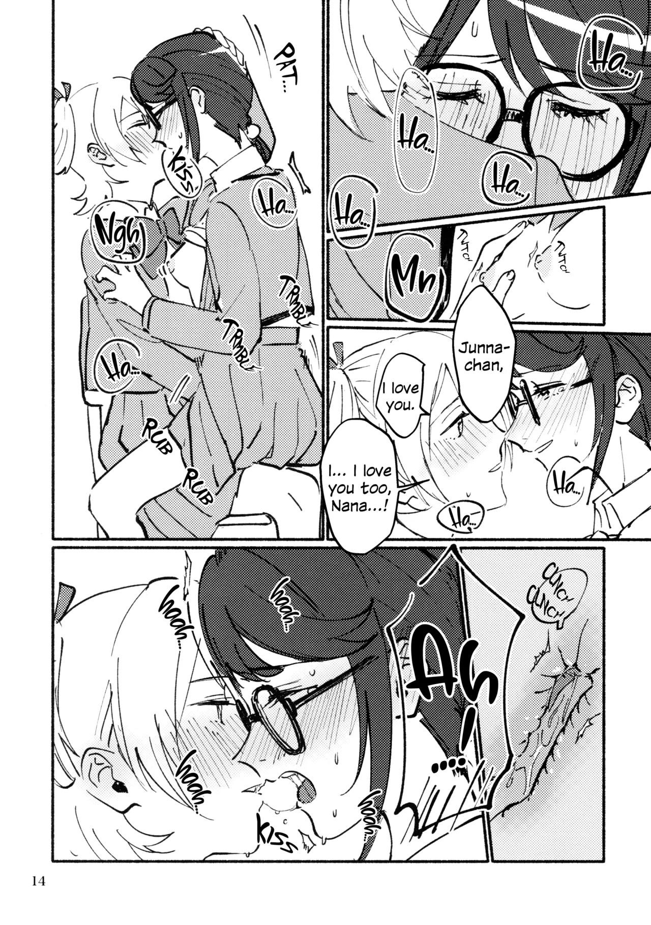 Omoide Make Love | Make Love and Memories page 15 featuring nana daiba shoujo kageki revue starlight parody - cunnilingus females only hentai manga - read online free