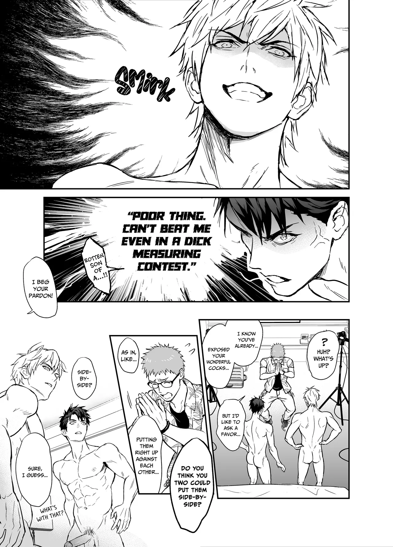 I Can Explain! Co-Starring in a Porno With My Arch-Rival! page 38 original parody - kissing leg lock hentai manga - read online free