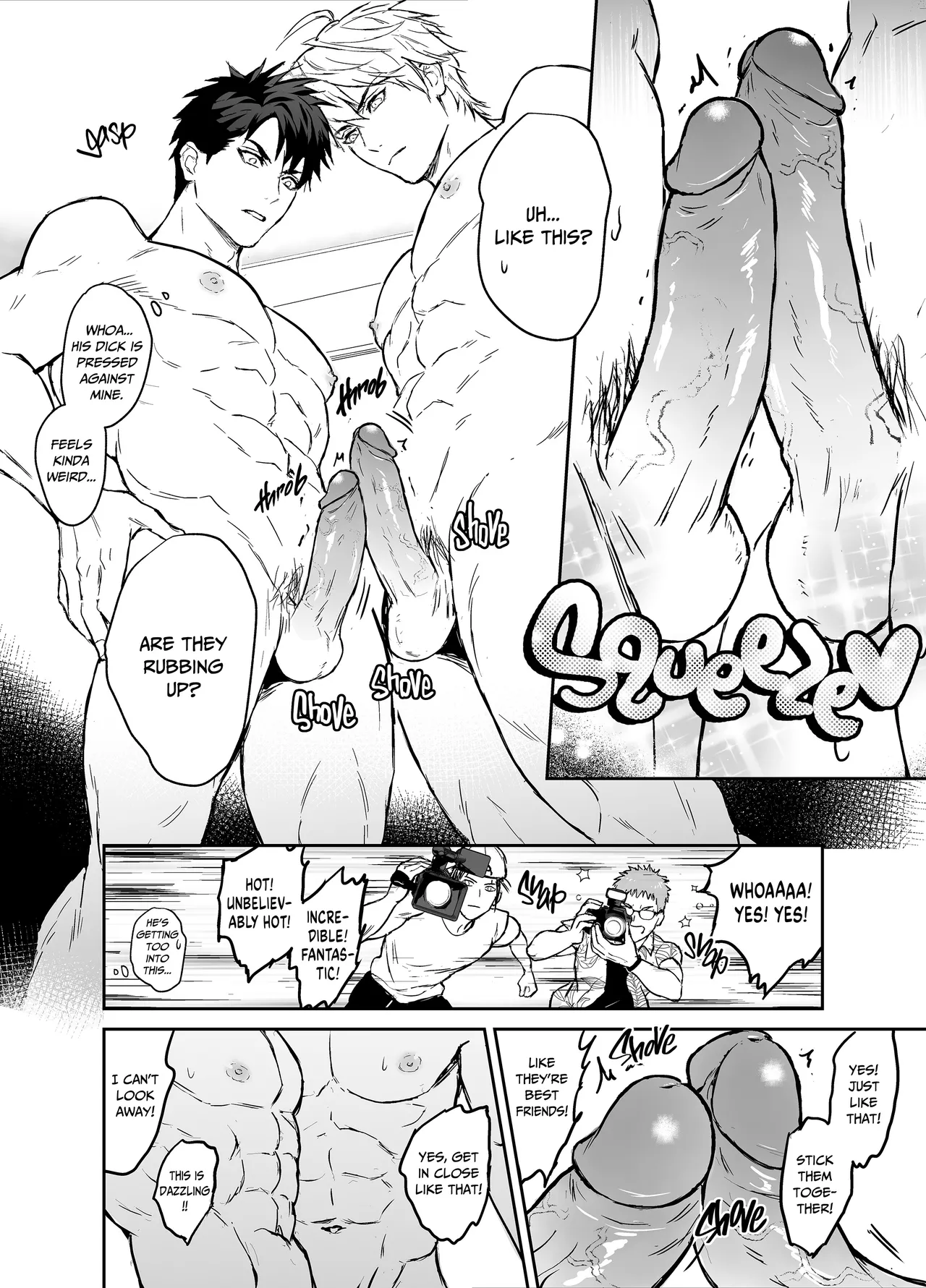 I Can Explain! Co-Starring in a Porno With My Arch-Rival! page 39 original parody - kissing leg lock hentai manga - read online free