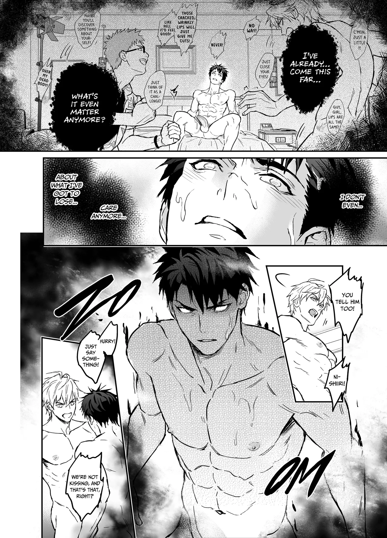 I Can Explain! Co-Starring in a Porno With My Arch-Rival! page 49 original parody - kissing leg lock hentai manga - read online free