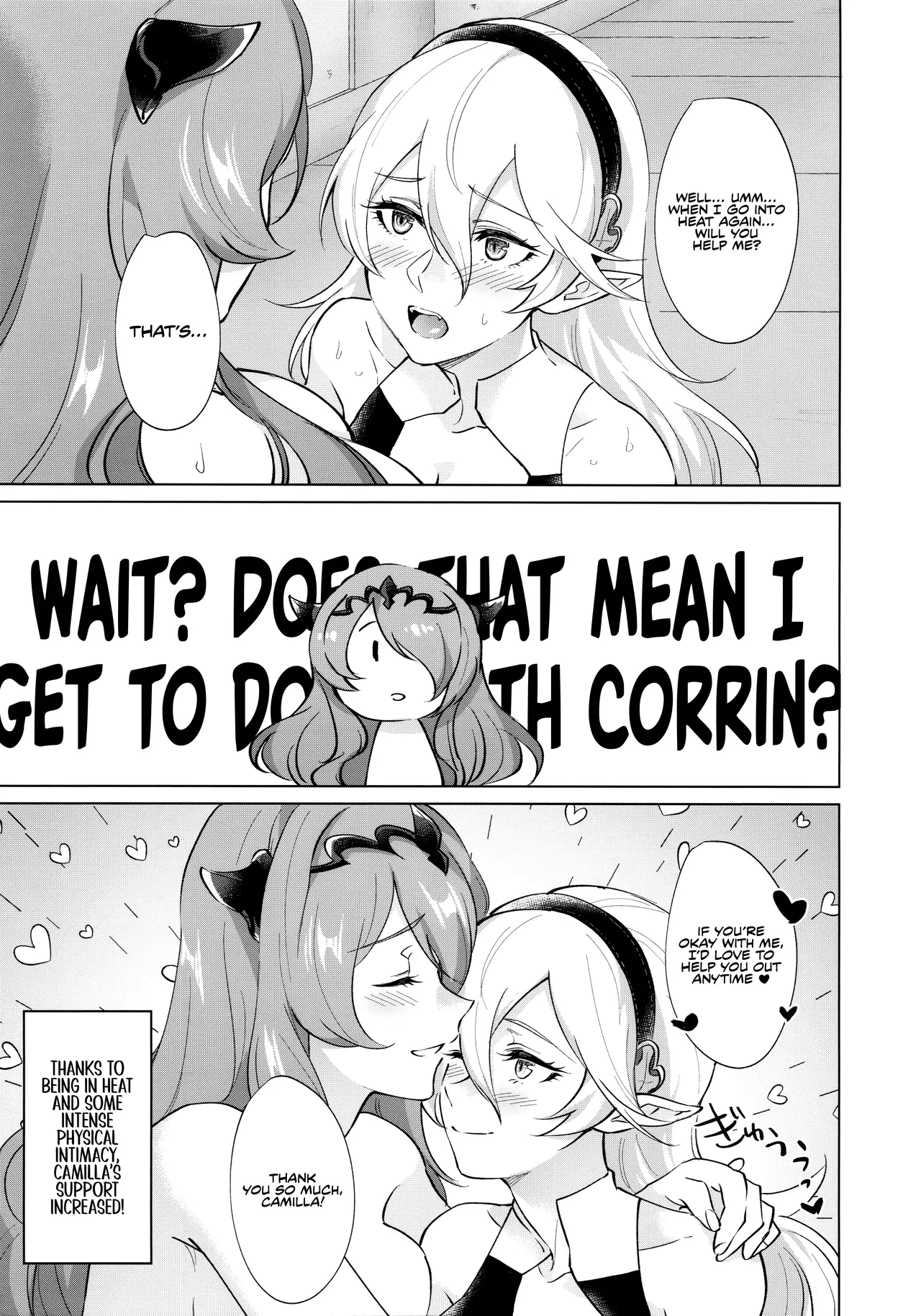 Kamui- ga Hatsujouki no You desu | Seems Like Corrin Is in Heat page 18 featuring kamui fire emblem fates parody - sole female eye-covering bang hentai manga - read online free
