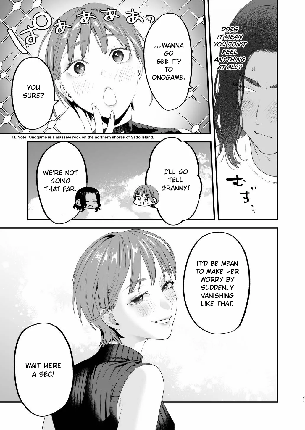 [Mushaburu (Musha Sabu)] Suki ni Nattara Dame, Nano ni -Hitozuma no Osananajimi- | I Shouldn't Fall in Love, But... -My Married Childhood Friend- [English] [ConTL] [Digital] page 47 original parody - kissing piercing hentai manga - read online free