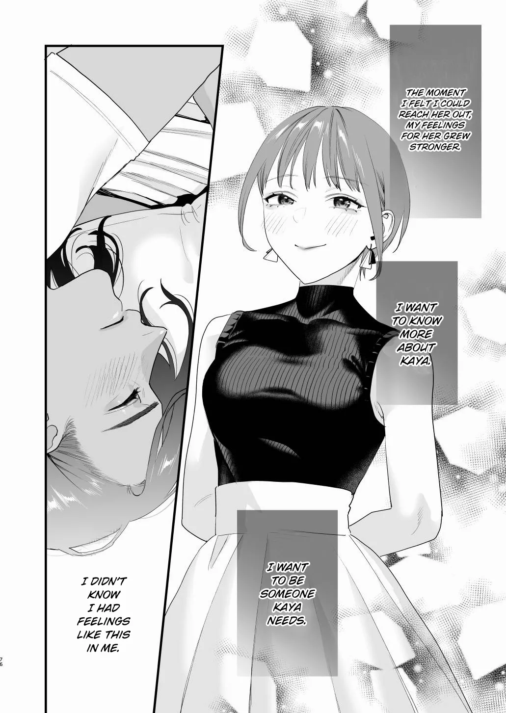 [Mushaburu (Musha Sabu)] Suki ni Nattara Dame, Nano ni -Hitozuma no Osananajimi- | I Shouldn't Fall in Love, But... -My Married Childhood Friend- [English] [ConTL] [Digital] page 75 original parody - kissing piercing hentai manga - read online free