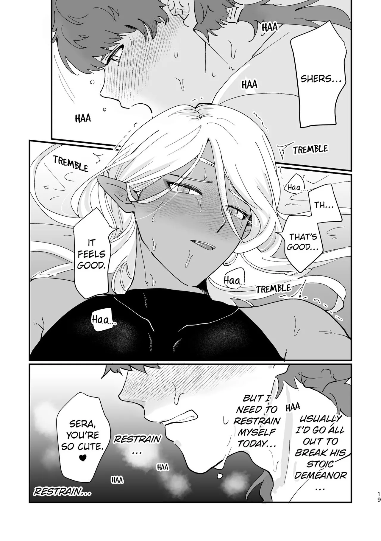 Hatsujou Elf to Dekiai Ecchi | Loving Sex With a Horny Elf. - Page 18