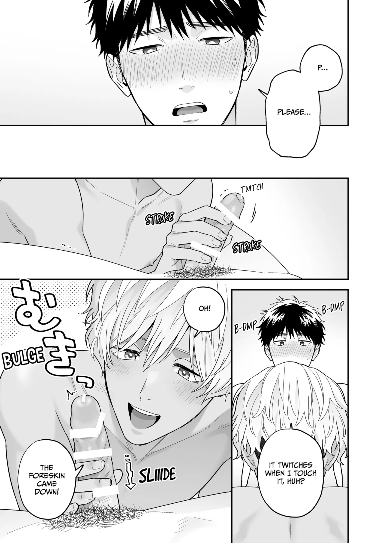 Daisuki na Shiro-kun | My Beloved Shiro page 103 original parody - handjob story arc hentai manga - read online free