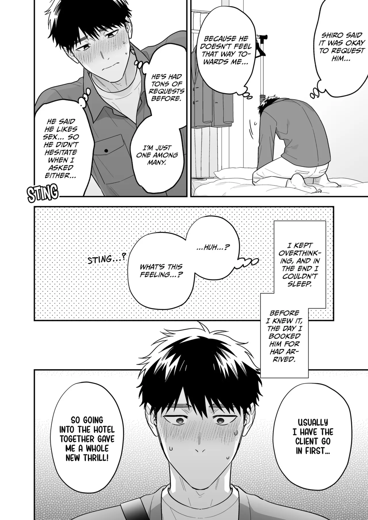 Daisuki na Shiro-kun | My Beloved Shiro page 84 original parody - handjob story arc hentai manga - read online free