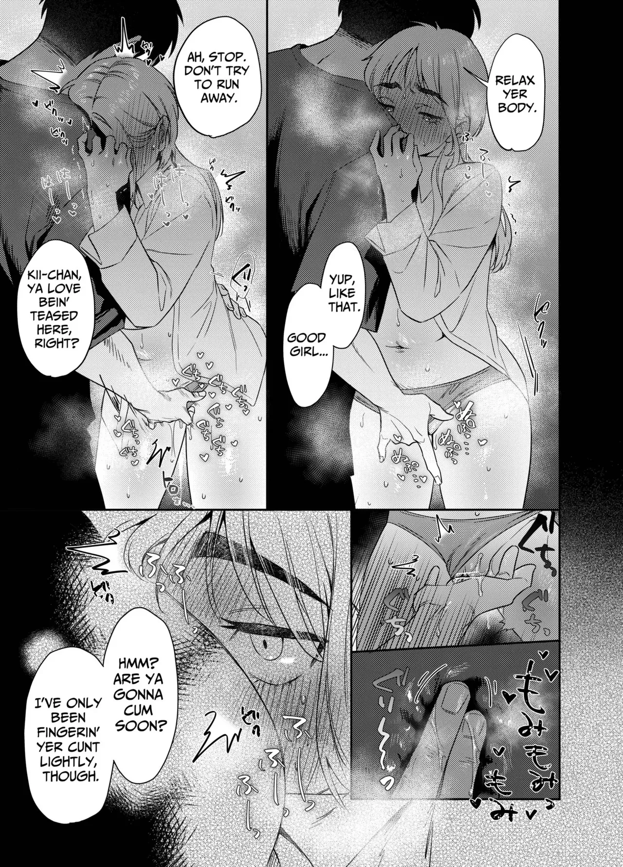 [Kuzu Taaalk (Mukimukikaki)] Kii-chan Choukyou Nikki ~Toshishita Kansai-ben Danshi wa AroThir OL o Guzzuguzu ni Ijimetai~ | Kii's Training Records ~A lady in her thirties trained by a guy with a kansai accent~ [English] [Nameless] page 36 original parody - sole female sole male hentai manga - read online free