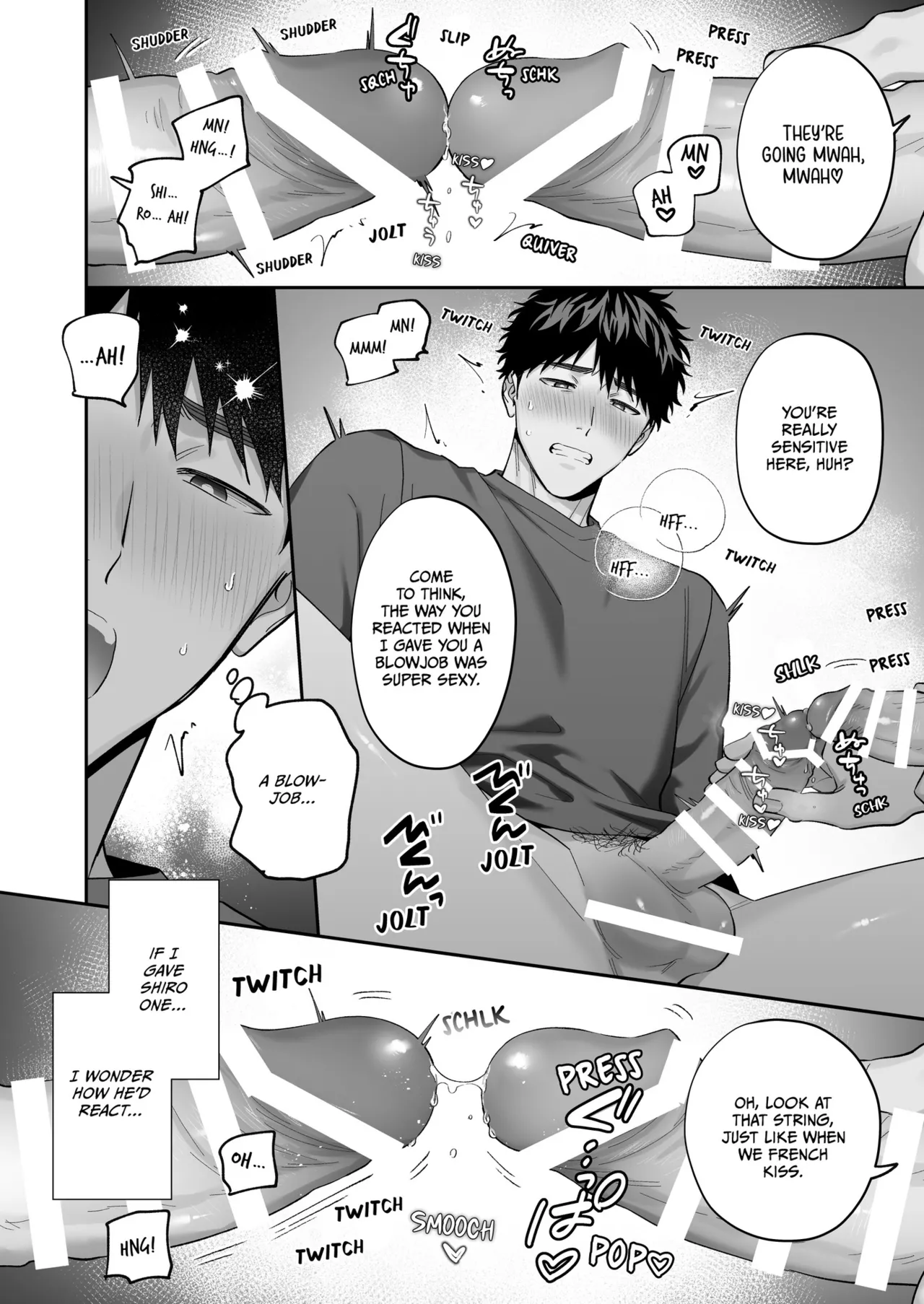 Tachi mo Dekiru Shiro-kun ni Oshiri Kaihatsu Sareru Hanashi | Shiro Can Top, Too! My Anal Training Story page 44 original parody - story arc prostate massage hentai manga - read online free