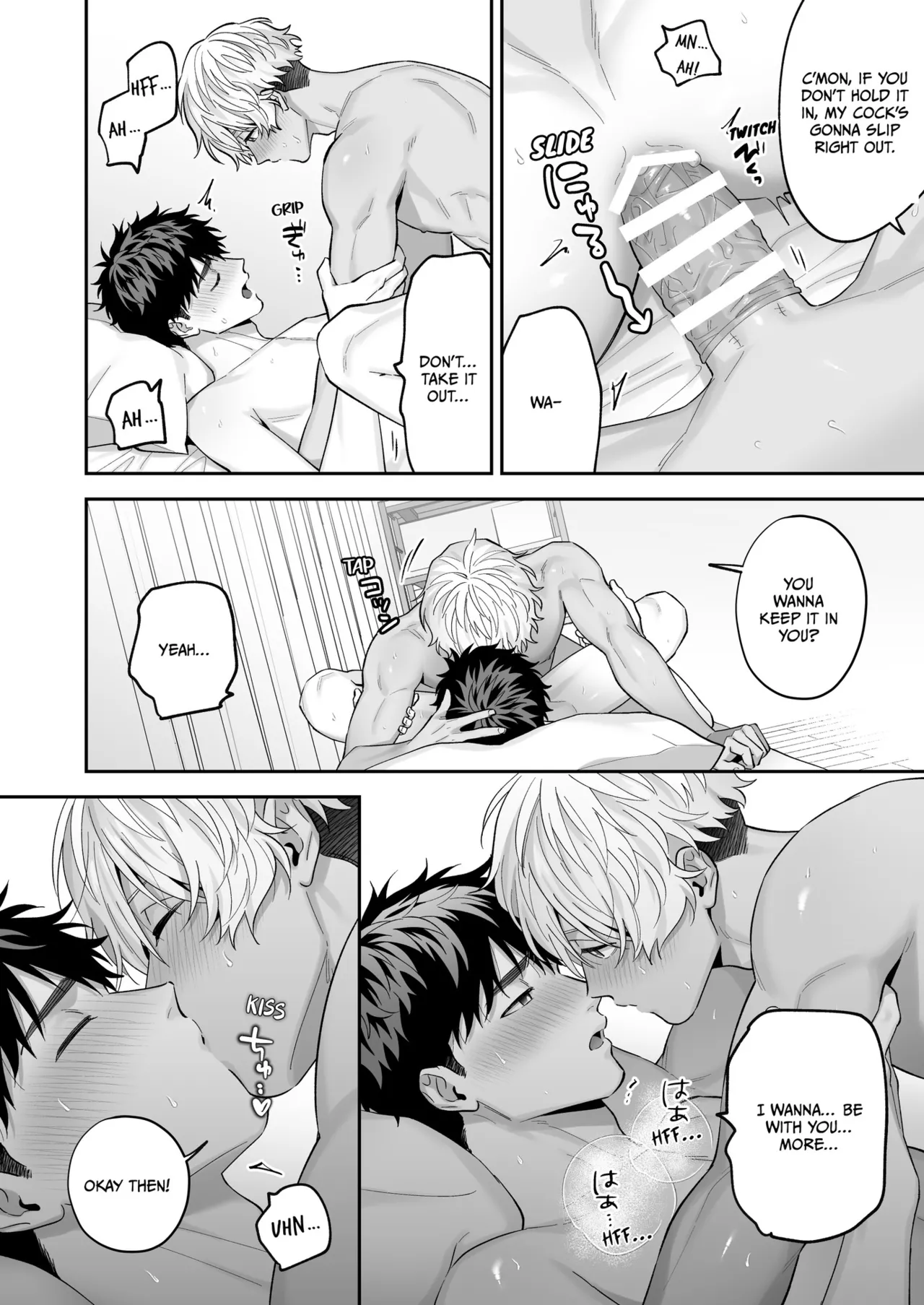 Tachi mo Dekiru Shiro-kun ni Oshiri Kaihatsu Sareru Hanashi | Shiro Can Top, Too! My Anal Training Story page 64 original parody - story arc prostate massage hentai manga - read online free