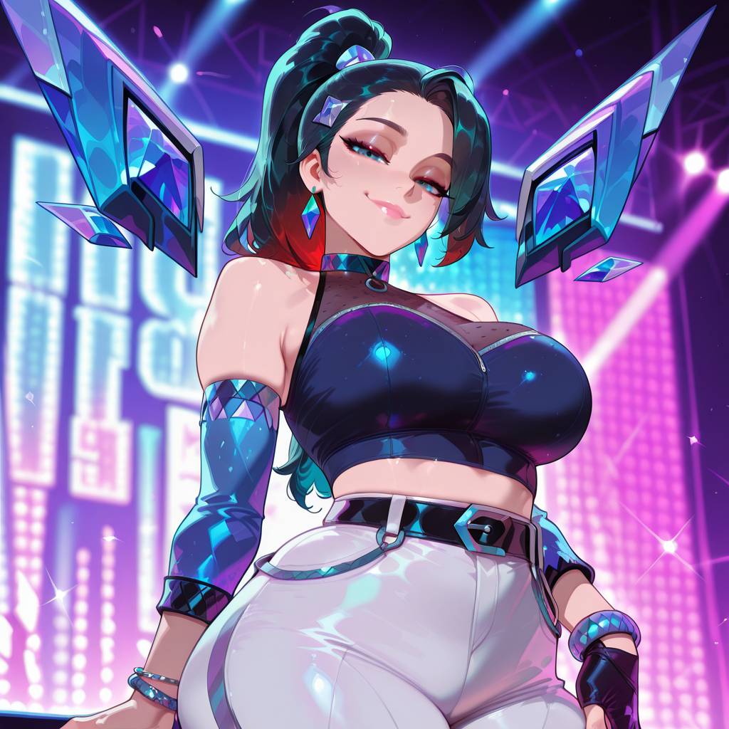 K/DA All Out Kai'sa septerna ai generated page 190 featuring kaisa league of legends parody - sole female big penis hentai manga - read online free