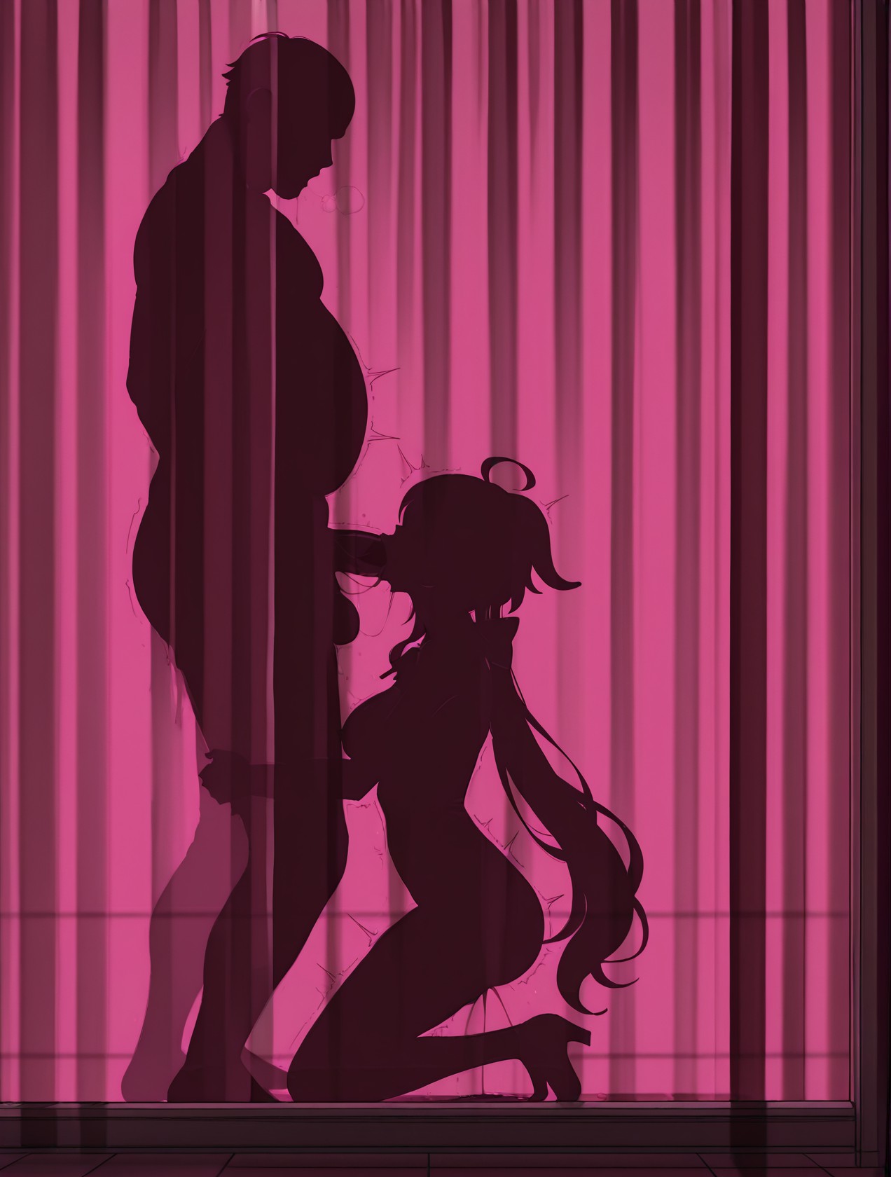 ganyu STREETWALKER 立ちんぼ page 69 featuring ganyu genshin impact parody - big penis very long hair hentai manga - read online free