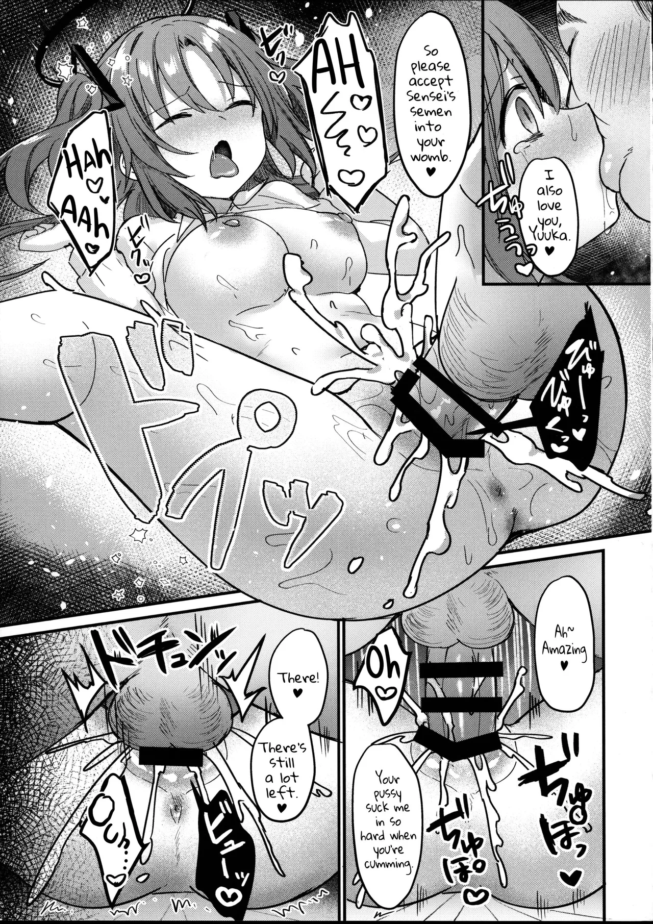 ENG-Chiune_Kimodebu Sugite Kivotos o Horoboshita Sensei ga Bessekaisen no Yuuka o NTR Ryoujoku suru Hon page 26 featuring yuuka hayase blue archive parody - rough translation netorare hentai manga - read online free