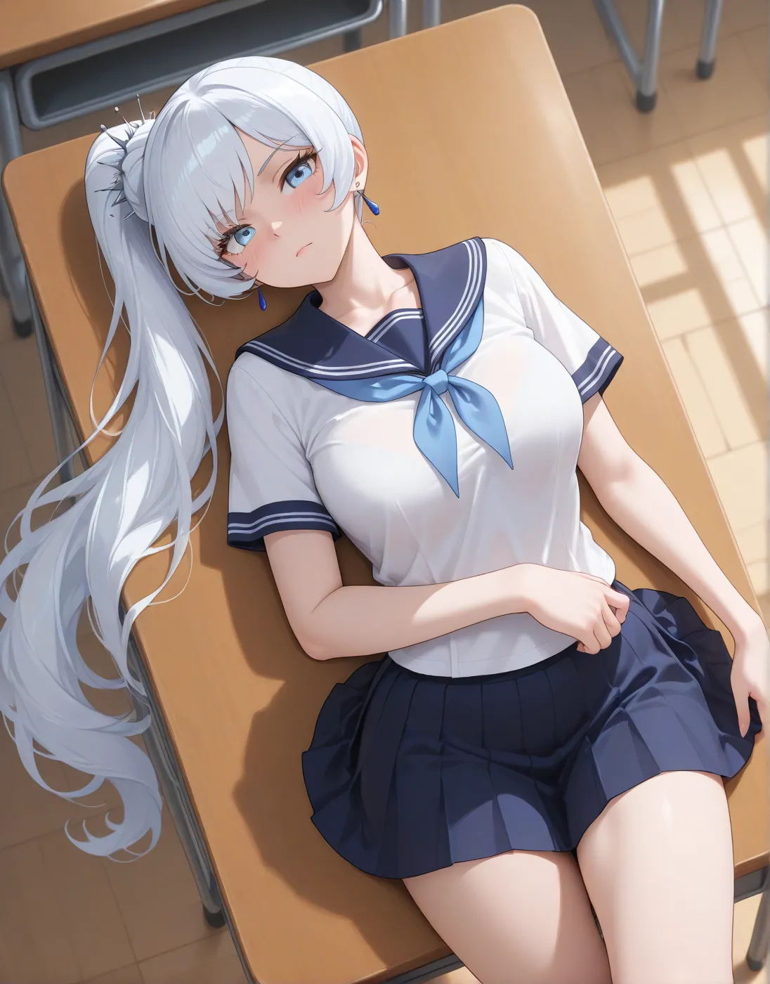 Weiss Schnee 238 pics page 21 featuring weiss schnee rwby parody - schoolgirl uniform nakadashi hentai manga - read online free