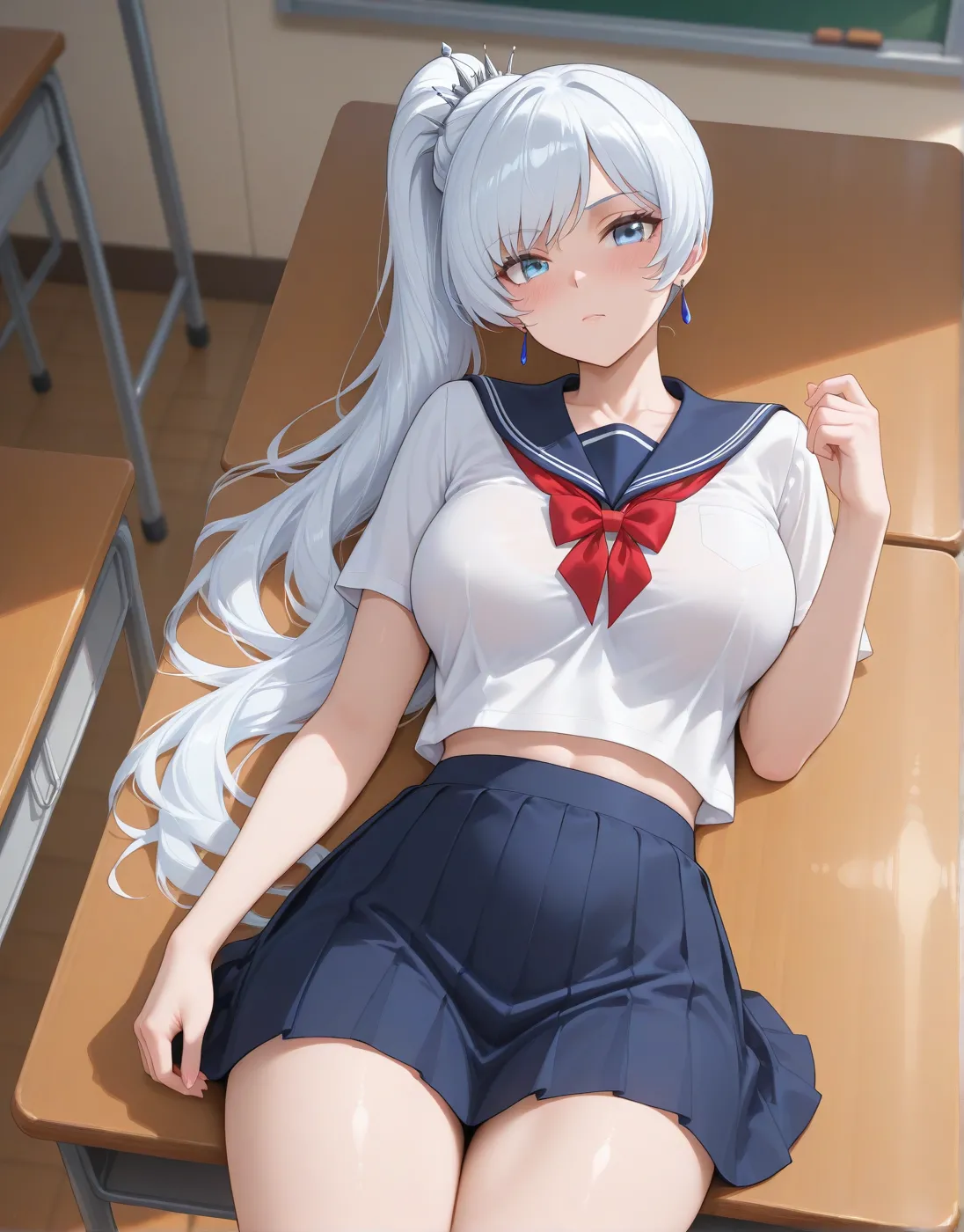 Weiss Schnee 238 pics page 26 featuring weiss schnee rwby parody - sole female nakadashi hentai manga - read online free