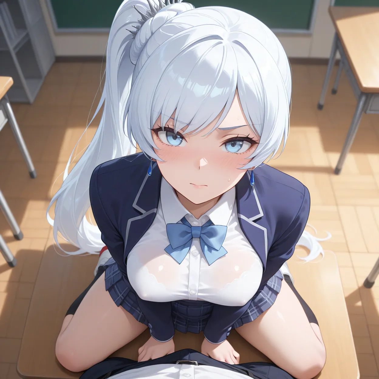 Weiss Schnee 238 pics page 42 featuring weiss schnee rwby parody - schoolgirl uniform nakadashi hentai manga - read online free