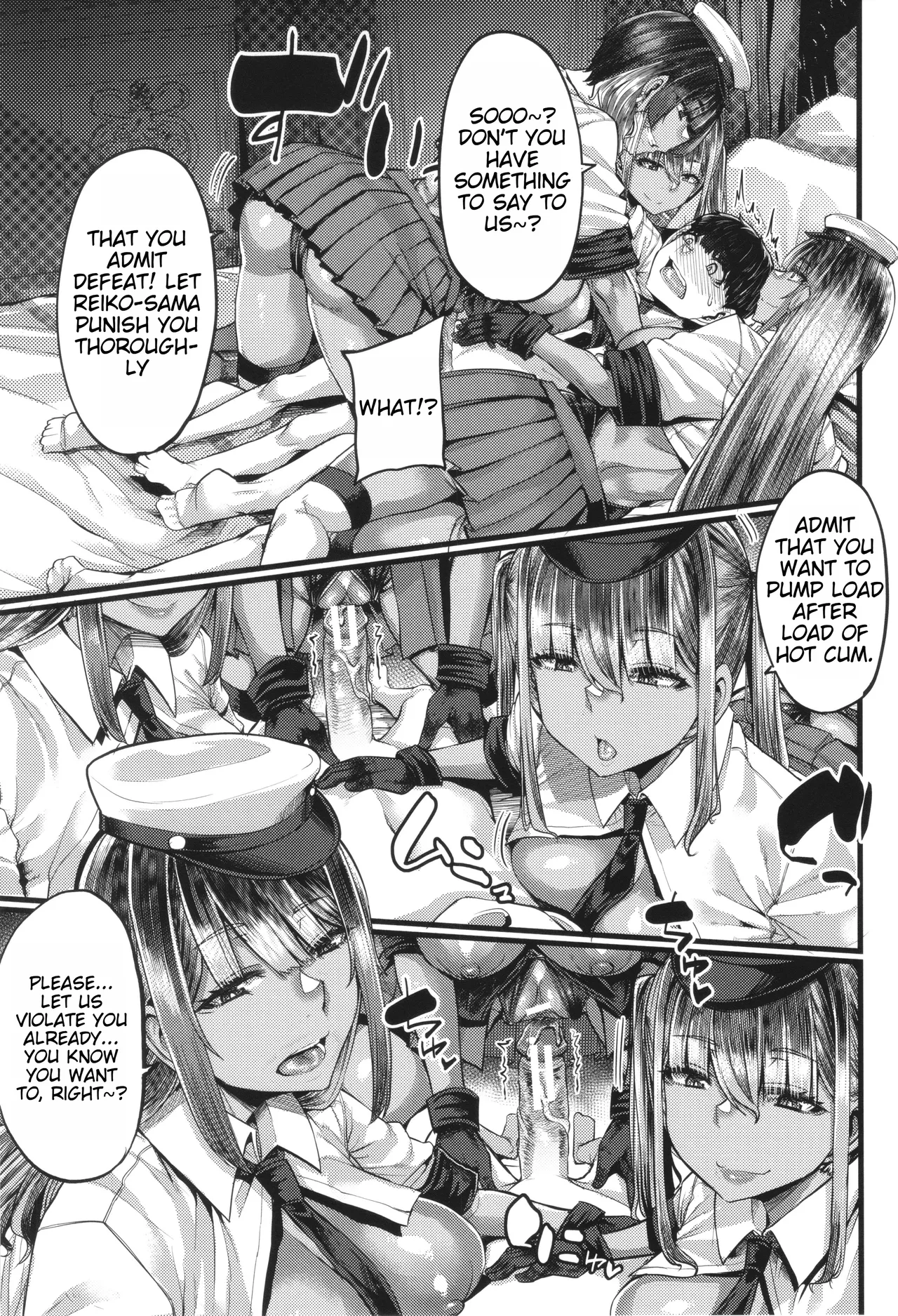 Boku o Kurau wa Kasshoku Gal page 145 - big breasts schoolgirl uniform hentai manga - read online free