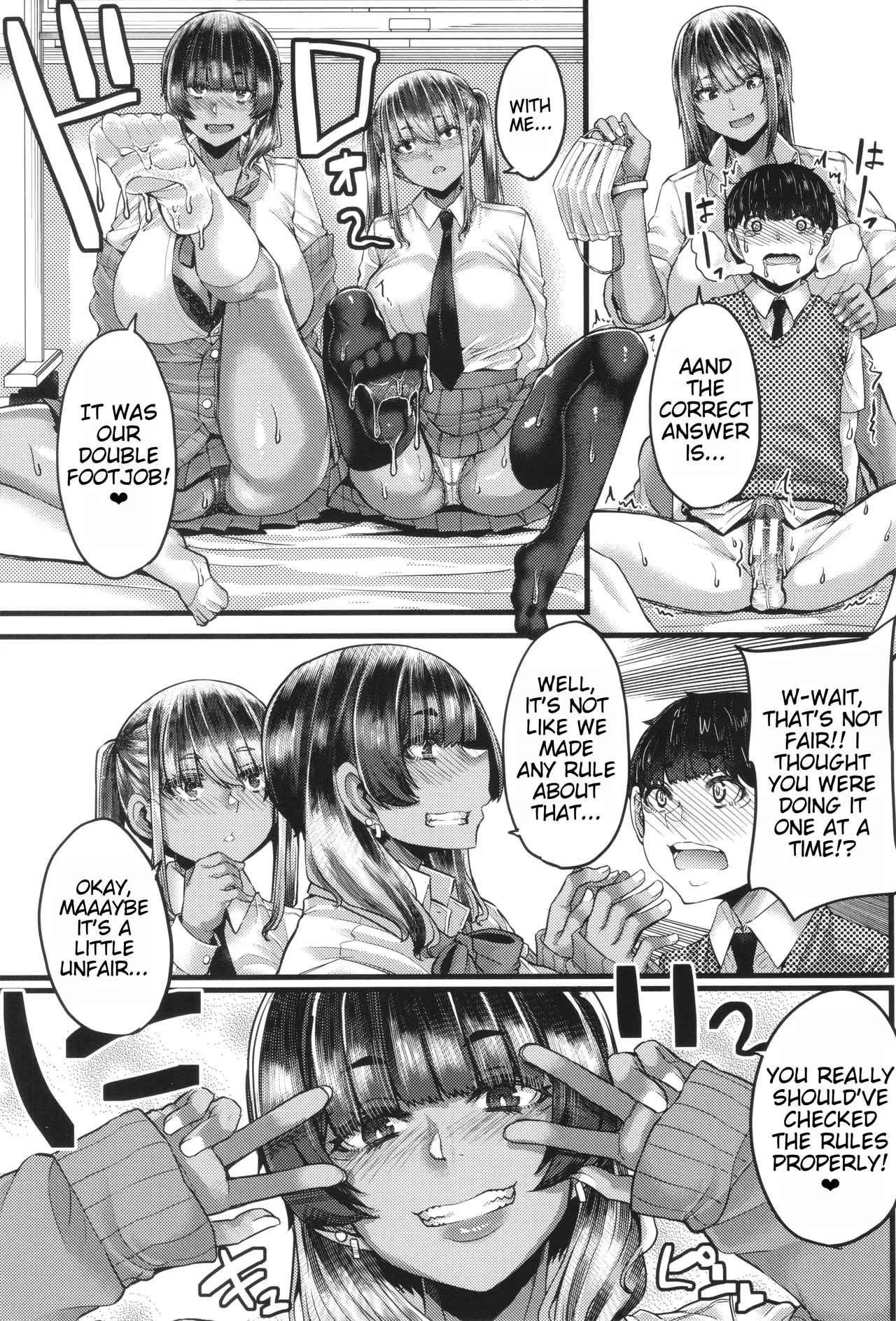 Boku o Kurau wa Kasshoku Gal page 63 - big breasts schoolgirl uniform hentai manga - read online free