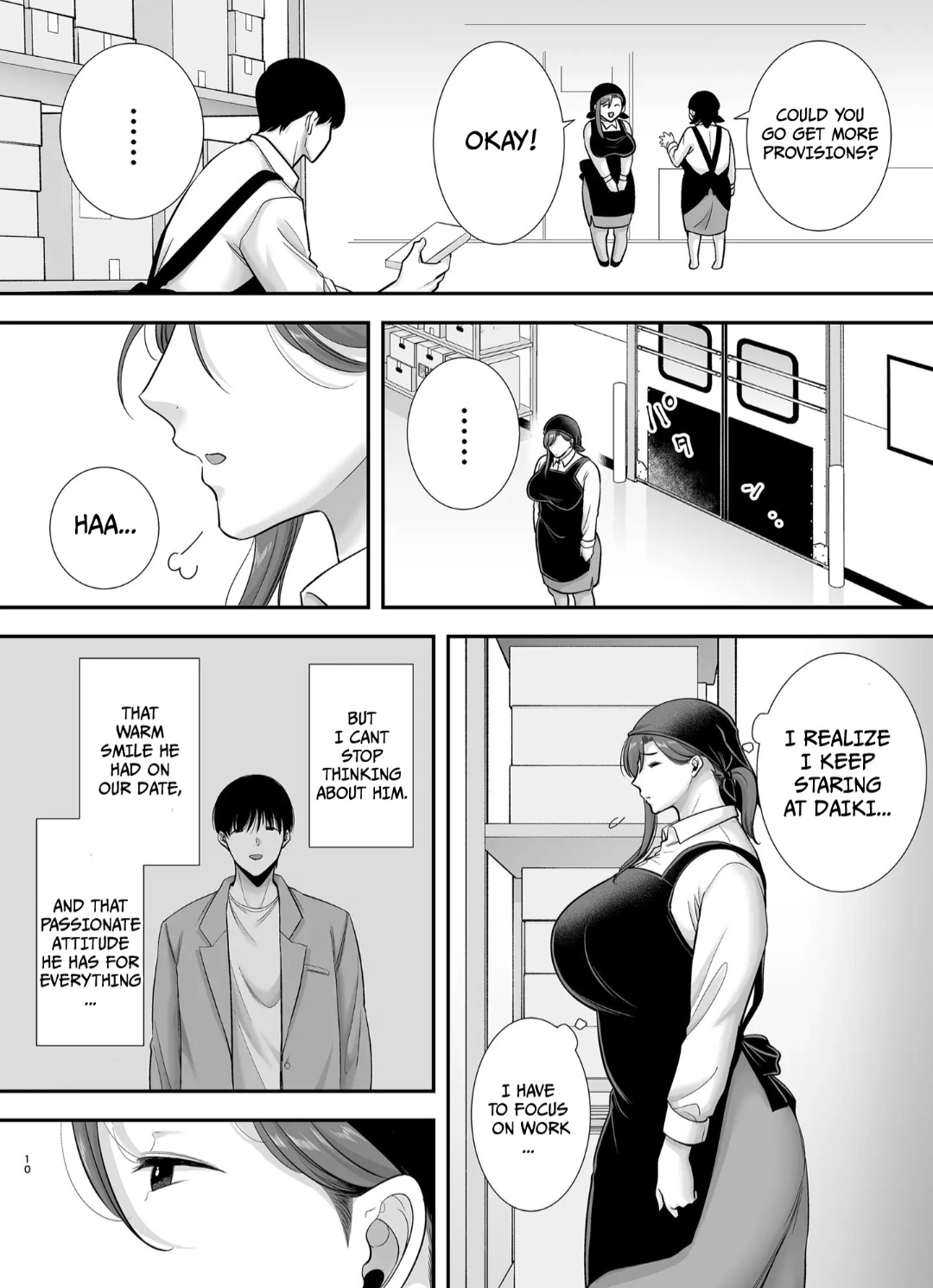 Mariko-san and Me ~An Affair with a Married Woman from My Part-Time Job~ 2 page 9 original parody - multi-work series hentai manga - read online free