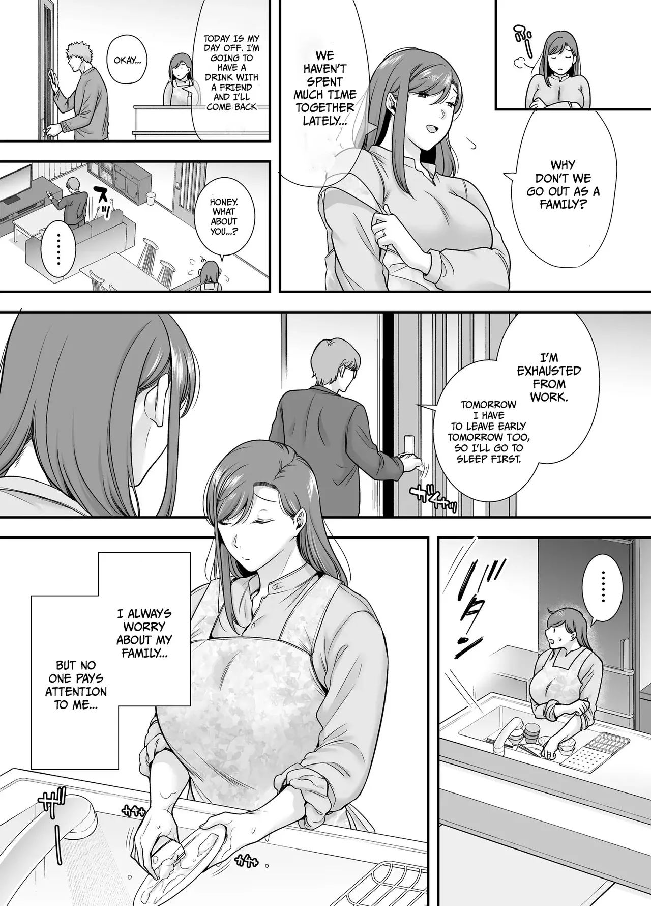 Mariko-san and Me ~An Affair with a Married Woman from My Part-Time Job~ 1 page 10 original parody - multi-work series hentai manga - read online free