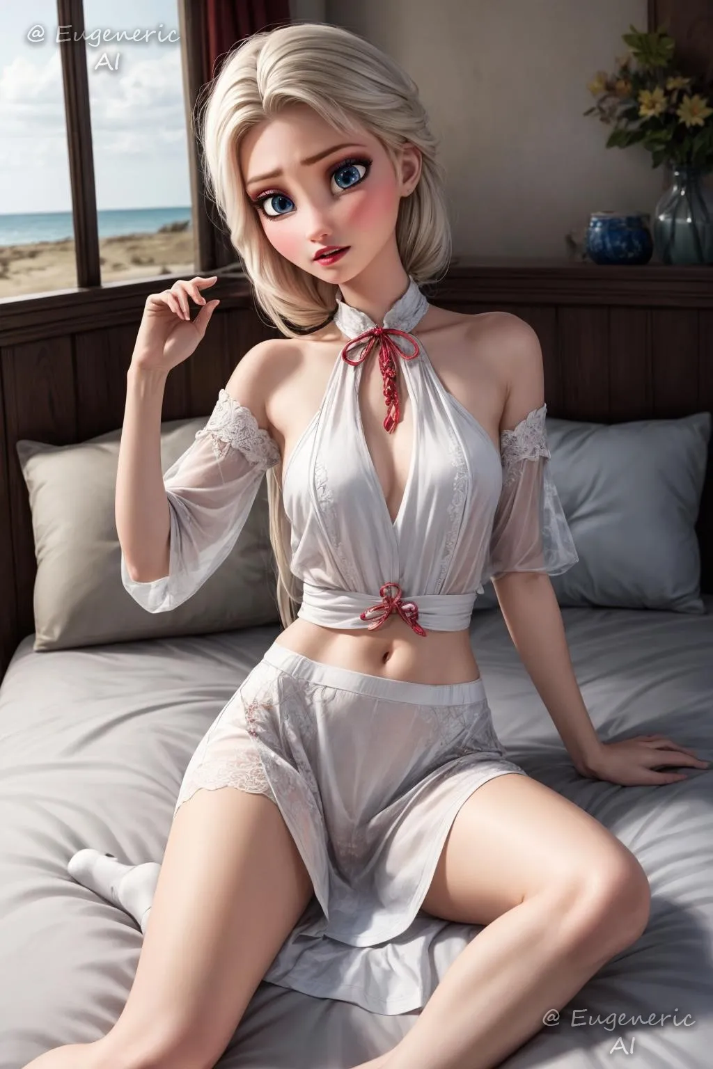 Elsa Chipao page 119 featuring princess elsa frozen parody - uncensored exhibitionism hentai manga - read online free