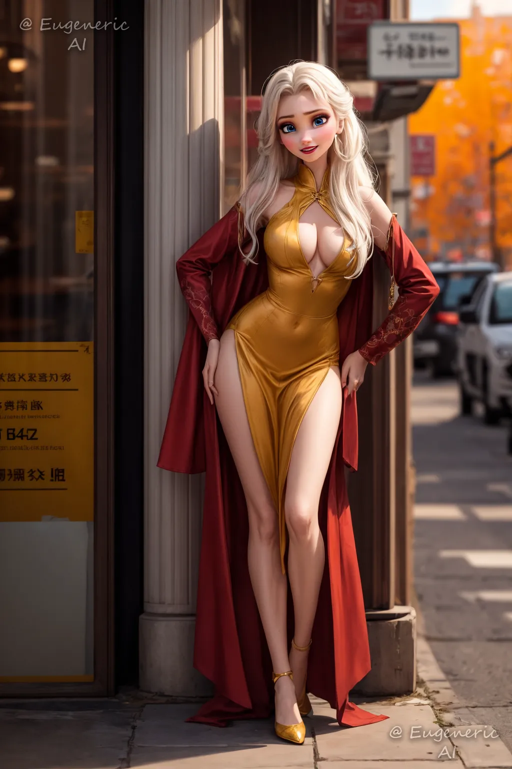 Elsa Chipao page 69 featuring princess elsa frozen parody - uncensored exhibitionism hentai manga - read online free