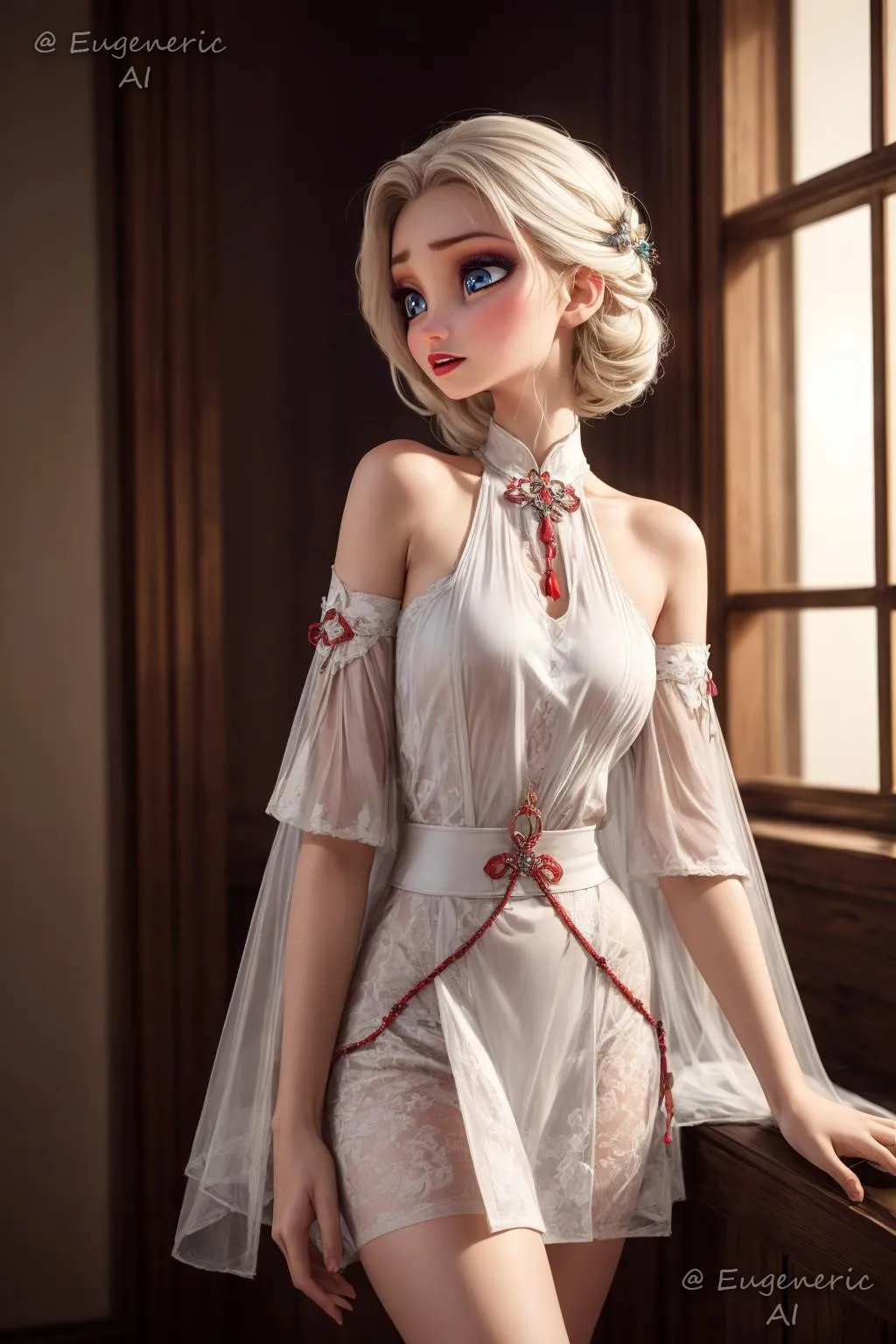 Elsa Chipao page 76 featuring princess elsa frozen parody - uncensored exhibitionism hentai manga - read online free