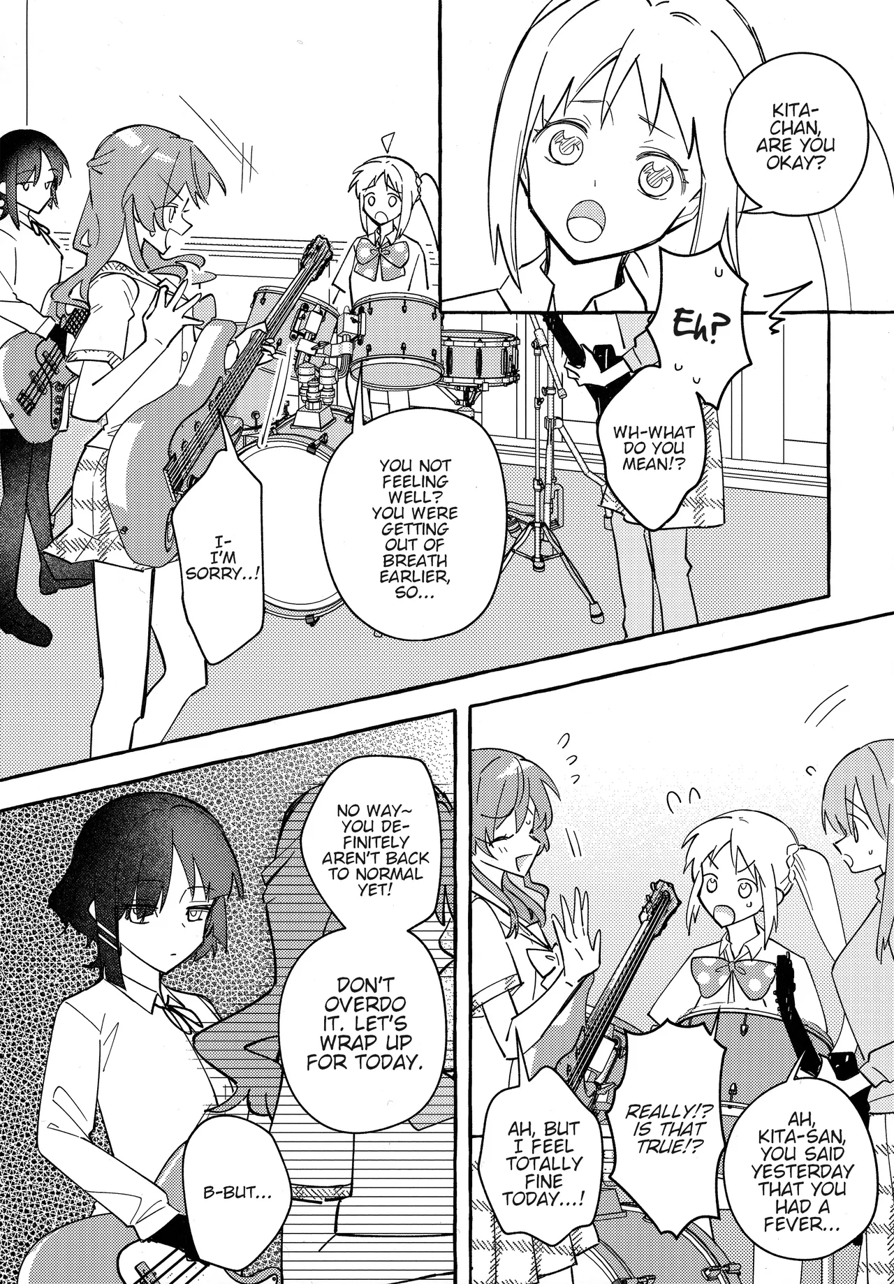 Kyoukankaku Guitar | Synesthetic Guitar page 23 featuring hitori gotou bocchi the rock parody - rough translation yuri hentai manga - read online free