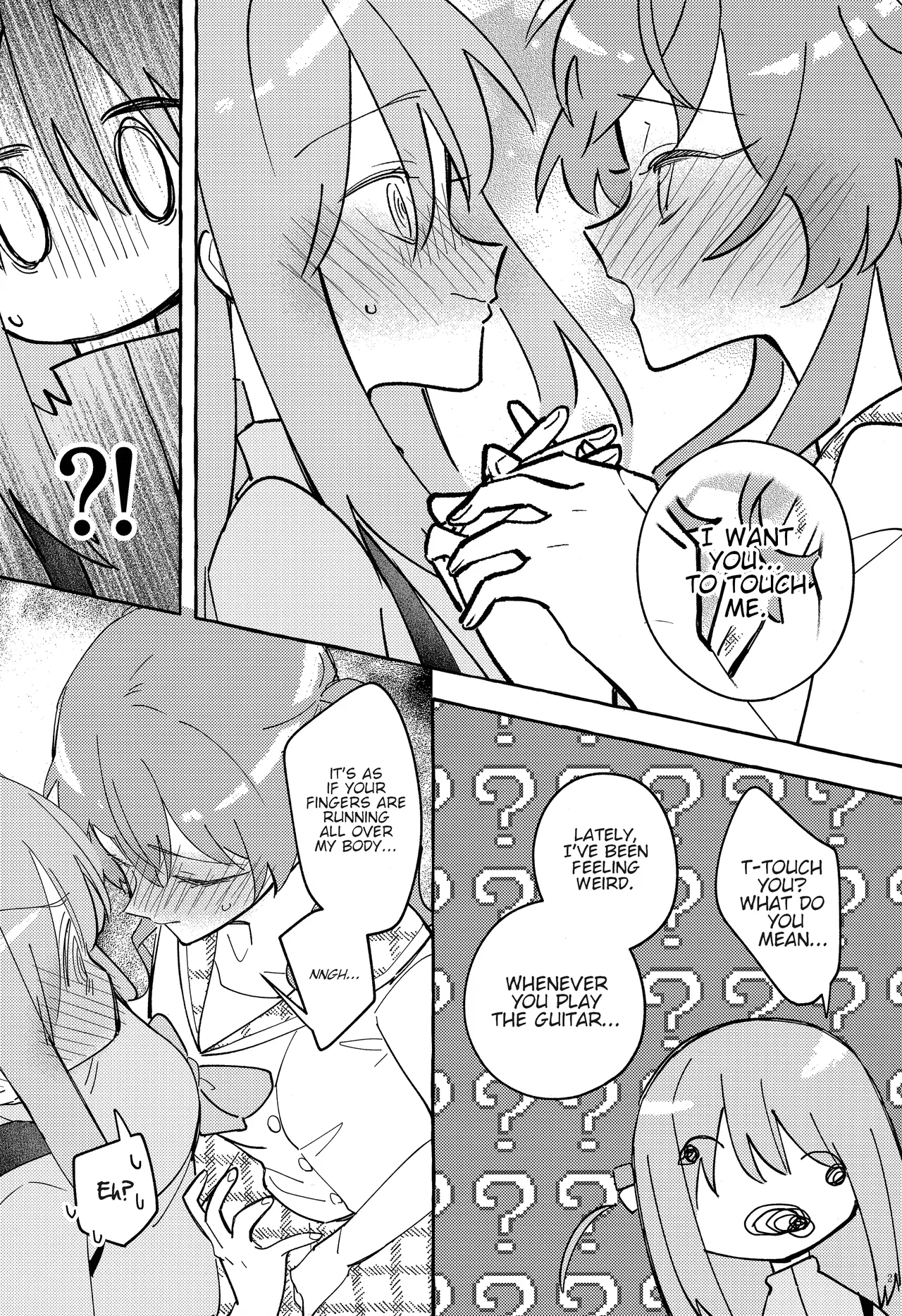 Kyoukankaku Guitar | Synesthetic Guitar page 28 featuring hitori gotou bocchi the rock parody - rough translation yuri hentai manga - read online free