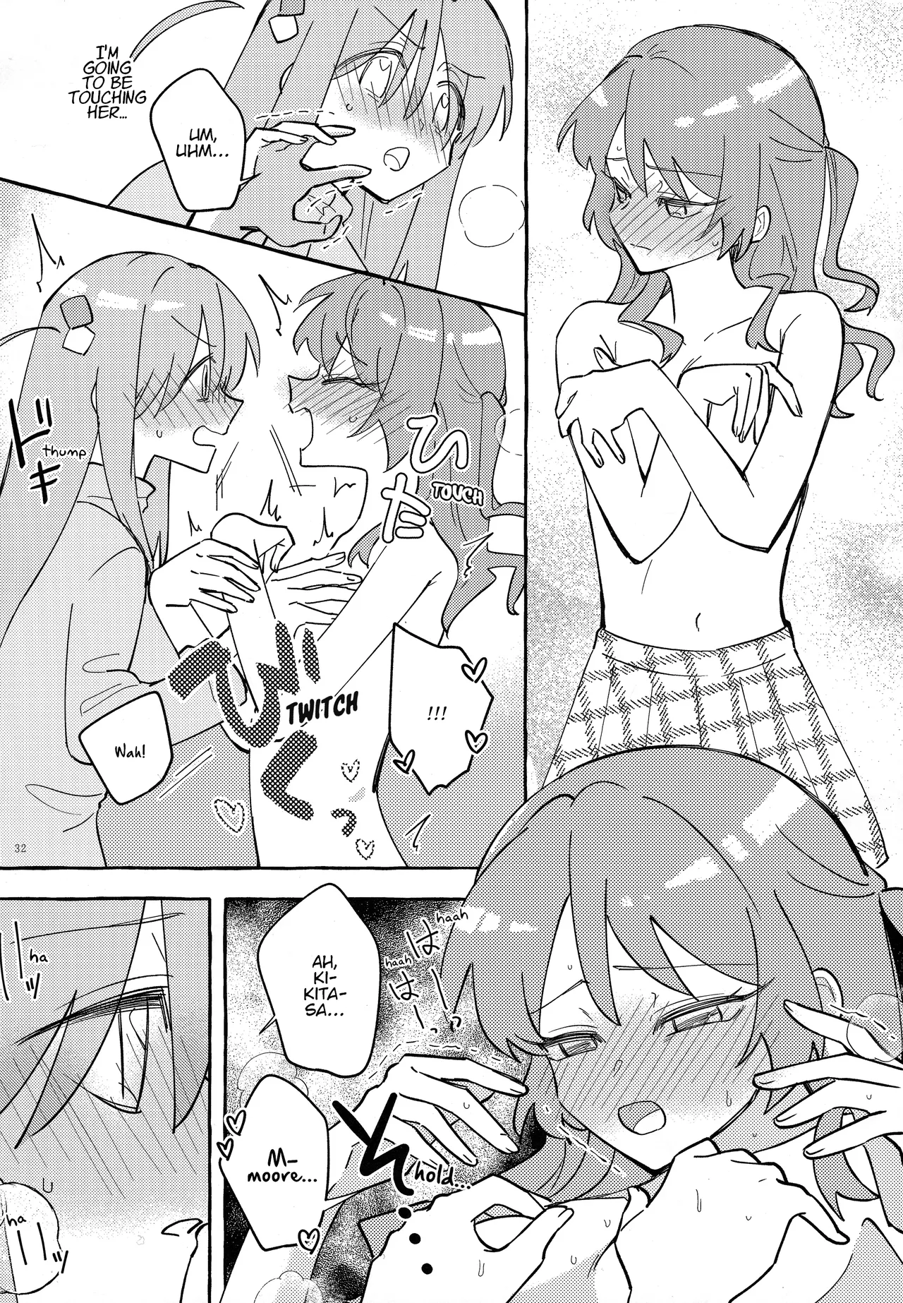 Kyoukankaku Guitar | Synesthetic Guitar page 33 featuring hitori gotou bocchi the rock parody - rough translation yuri hentai manga - read online free