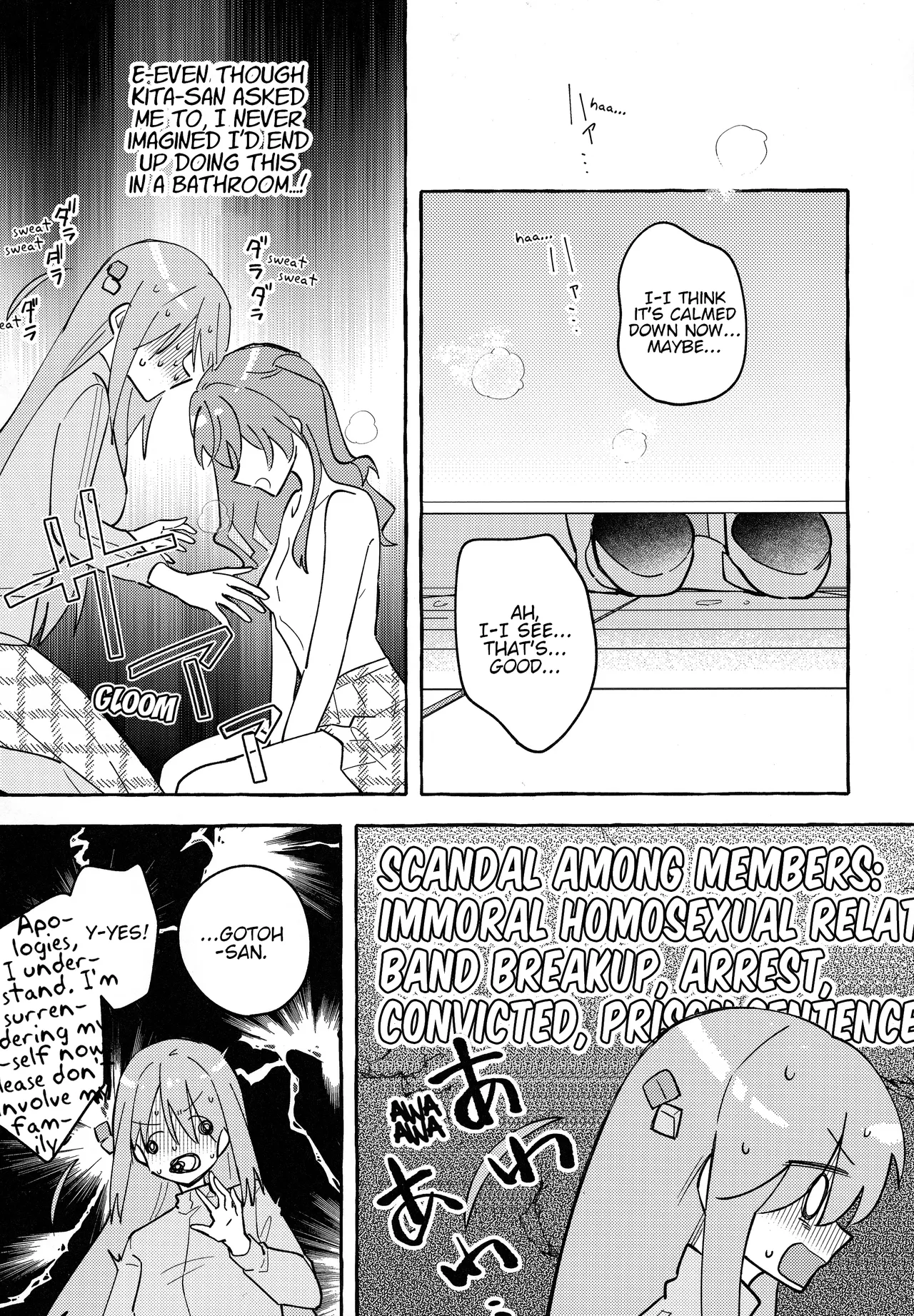 Kyoukankaku Guitar | Synesthetic Guitar page 41 featuring hitori gotou bocchi the rock parody - females only yuri hentai manga - read online free