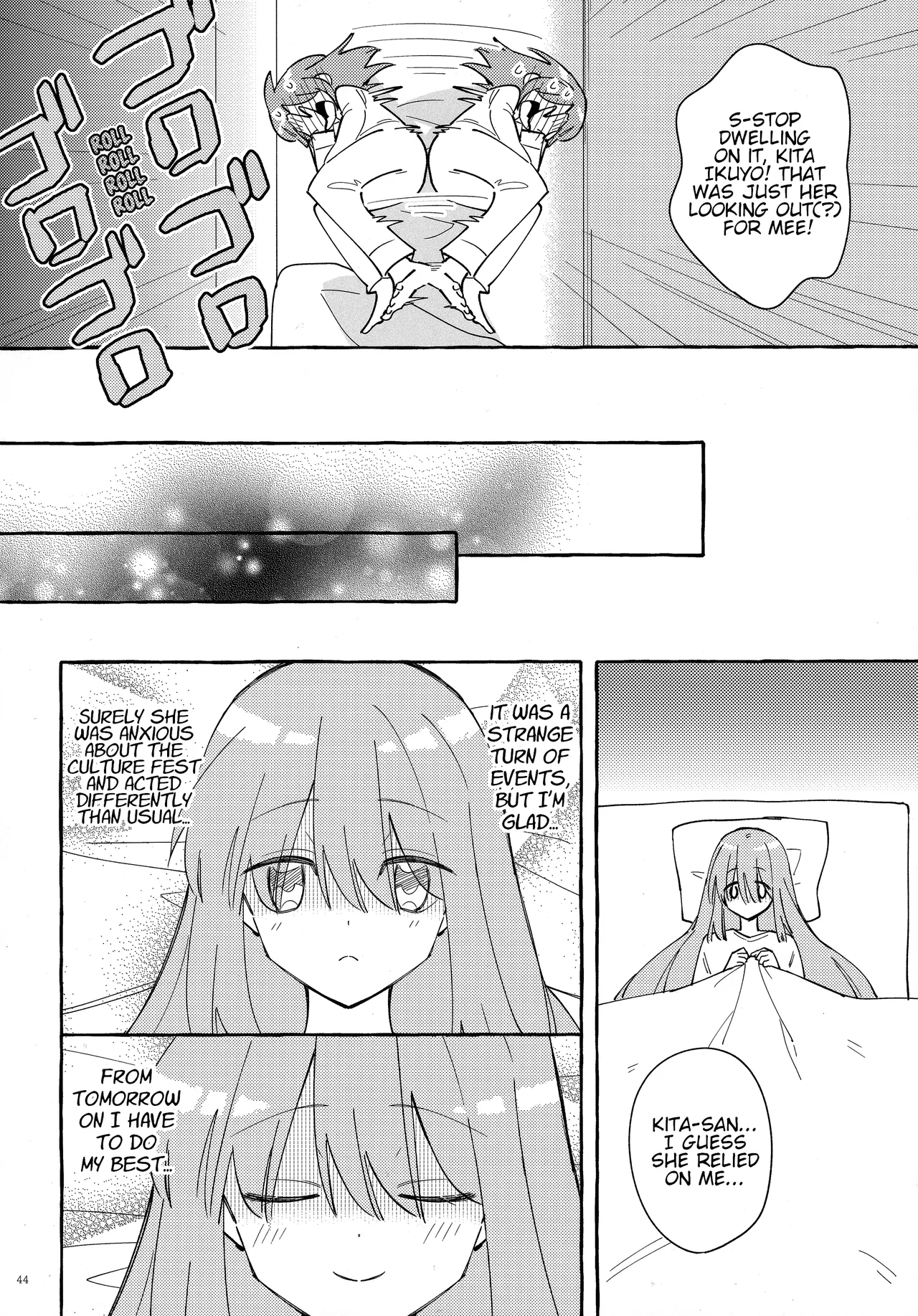 Kyoukankaku Guitar | Synesthetic Guitar page 45 featuring hitori gotou bocchi the rock parody - females only yuri hentai manga - read online free