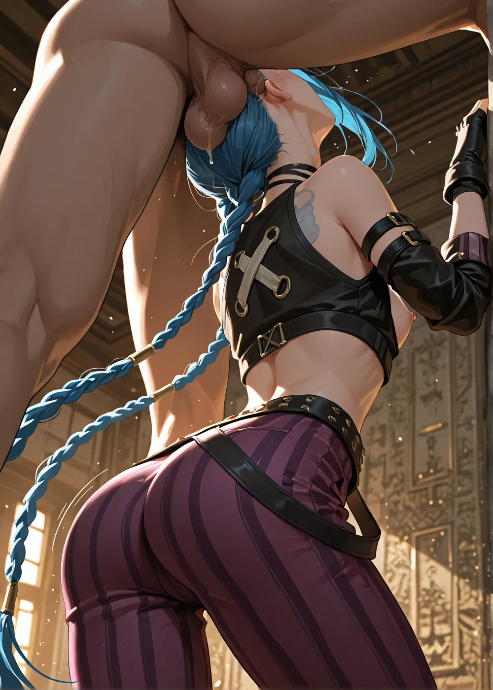 arcane jinx page 137 featuring jinx league of legends parody - uncensored nakadashi hentai manga - read online free