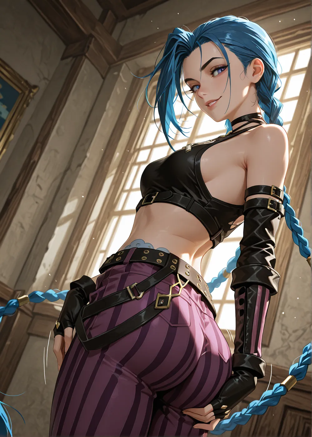 arcane jinx page 44 featuring jinx league of legends parody - sole female nakadashi hentai manga - read online free