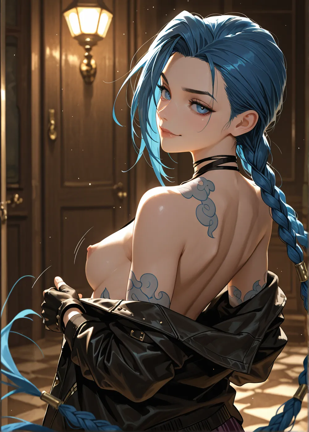 arcane jinx page 55 featuring jinx league of legends parody - sole female nakadashi hentai manga - read online free