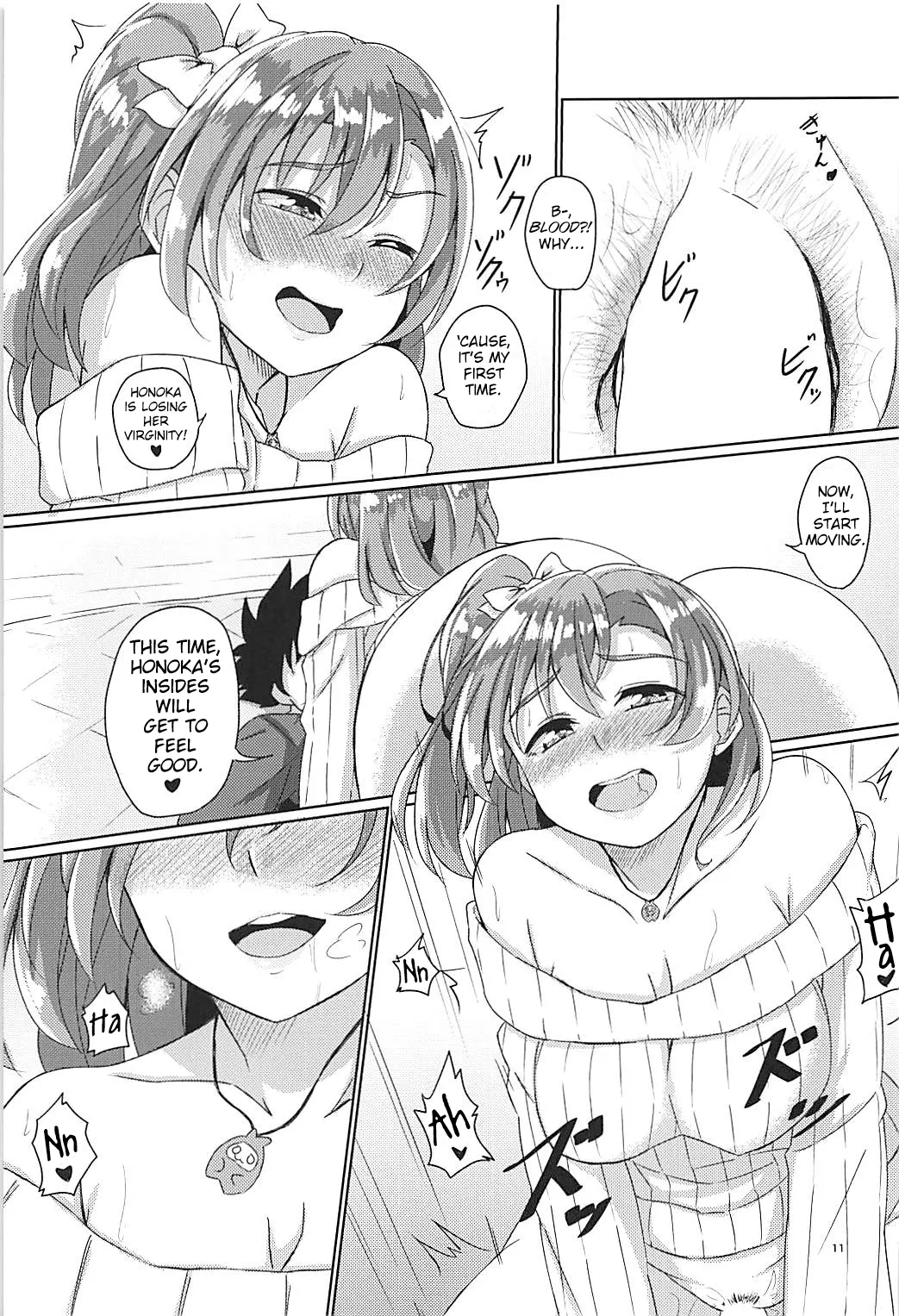 Yoidore Honoka page 12 featuring honoka kosaka love live parody - kissing virginity hentai manga - read online free
