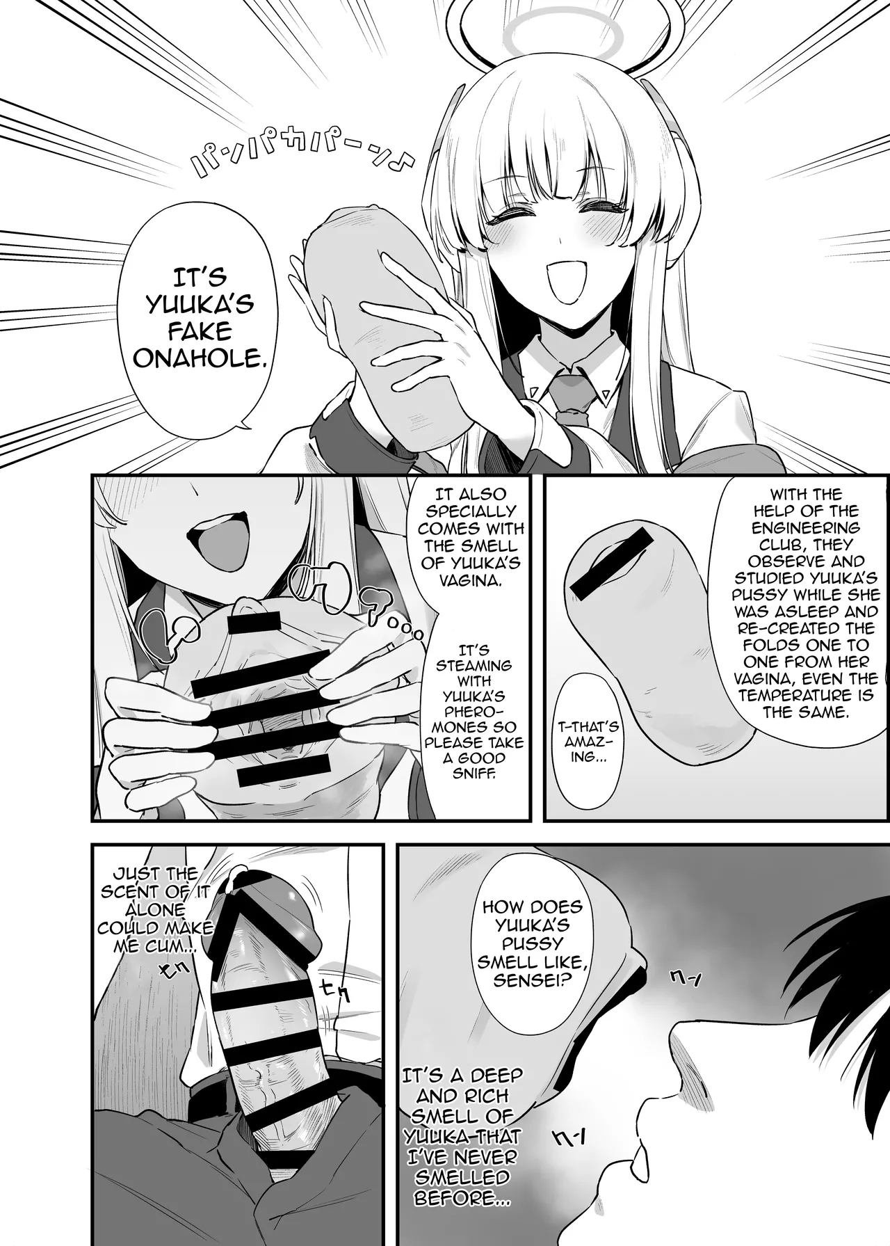 Sensei OJikan Itadakimasu Ne | I'll be taking a moment of your time, Sensei. page 9 featuring noa ushio blue archive parody - handjob sweating hentai manga - read online free